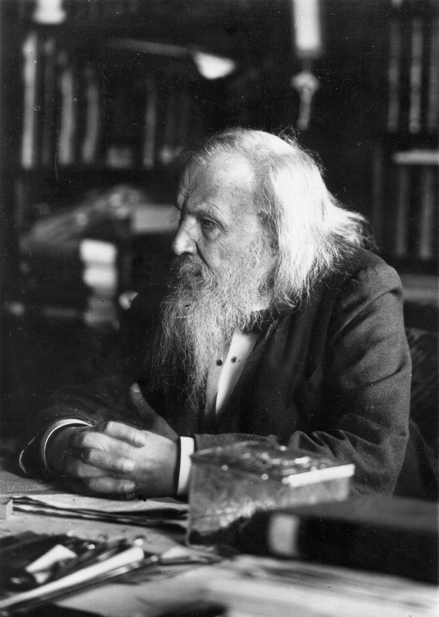 Russian chemist Dmitri Mendeleev