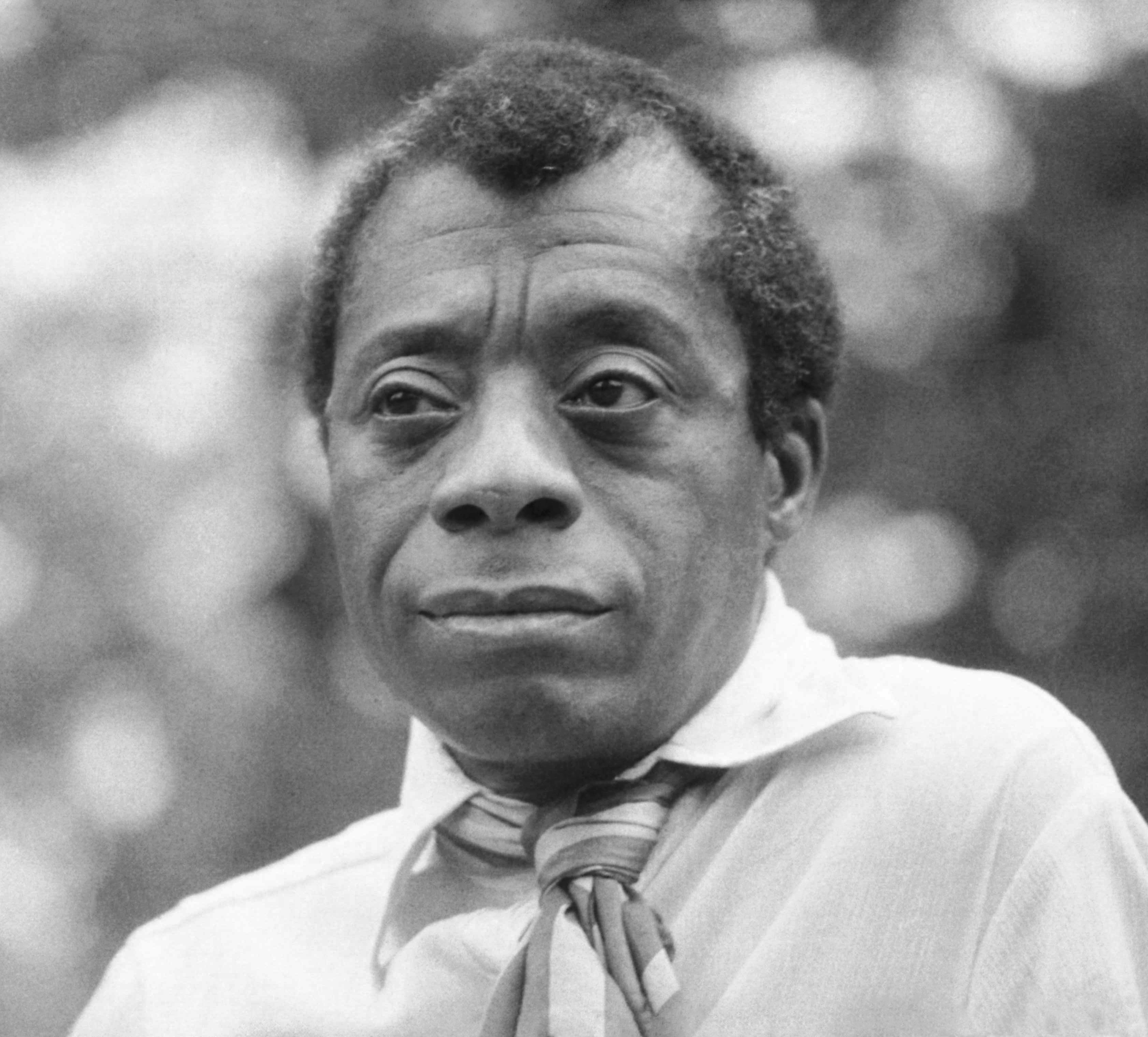 African American writer James Baldwin