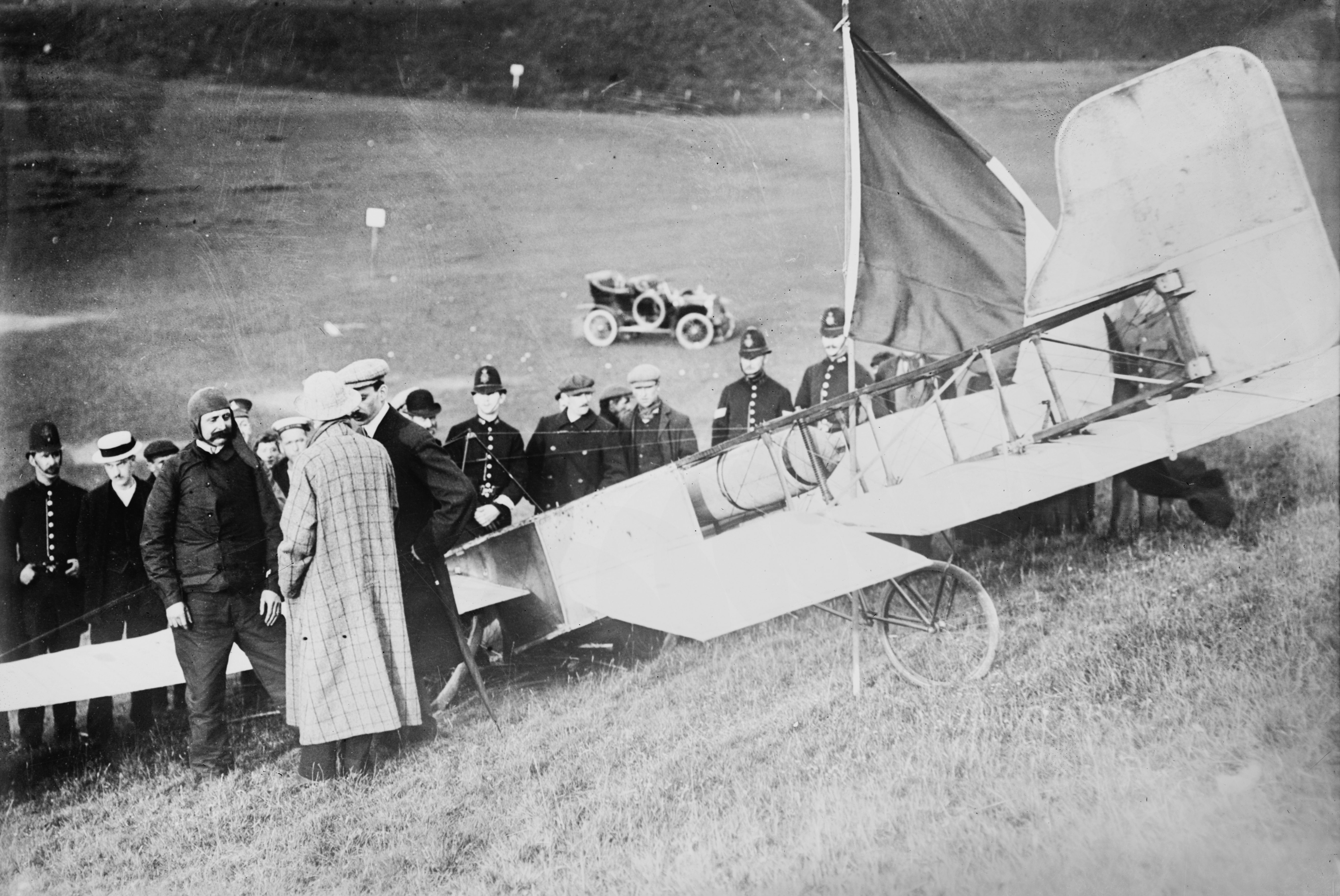 Louis Bleriot's first channel flight