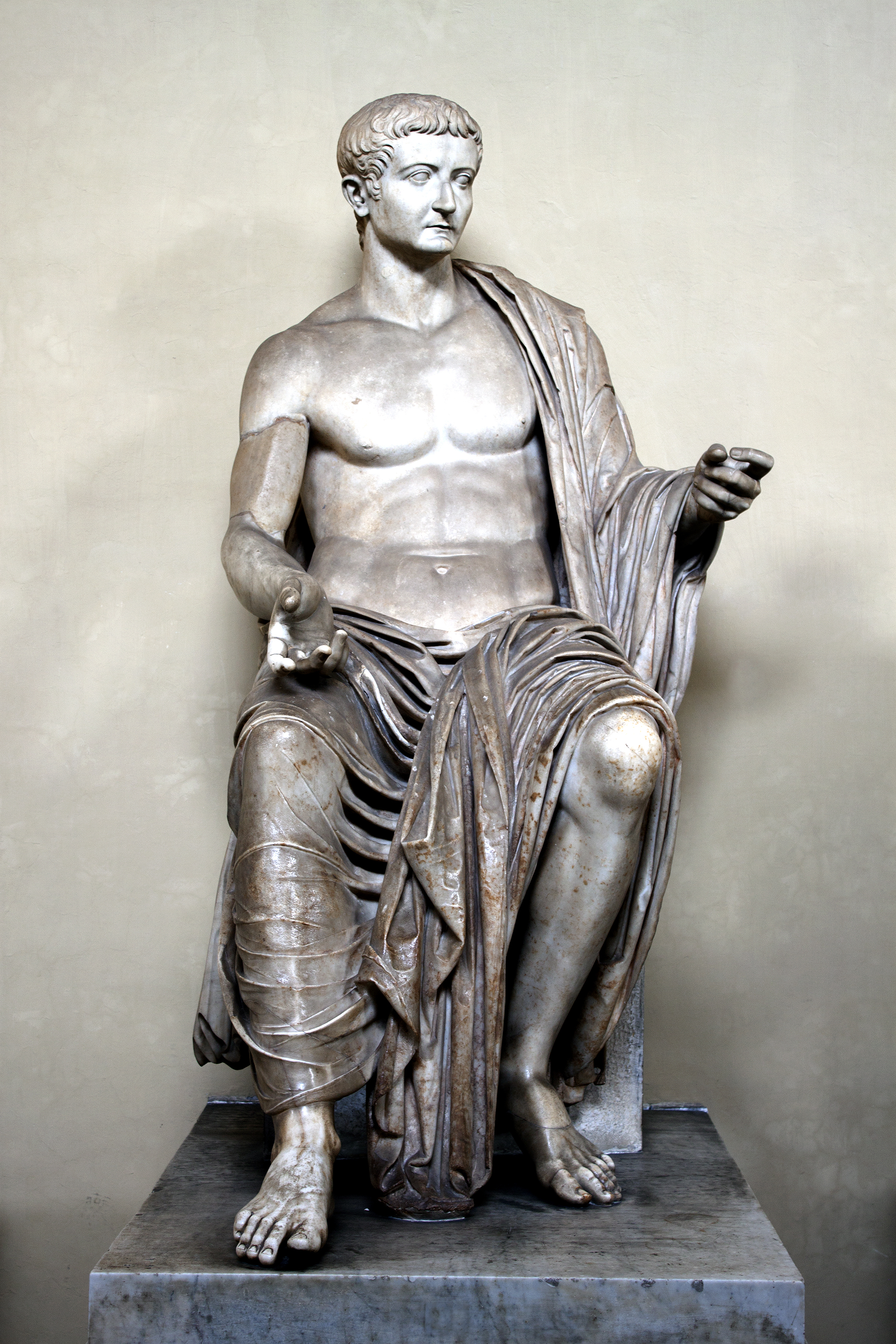 The Roman emperor Tiberius