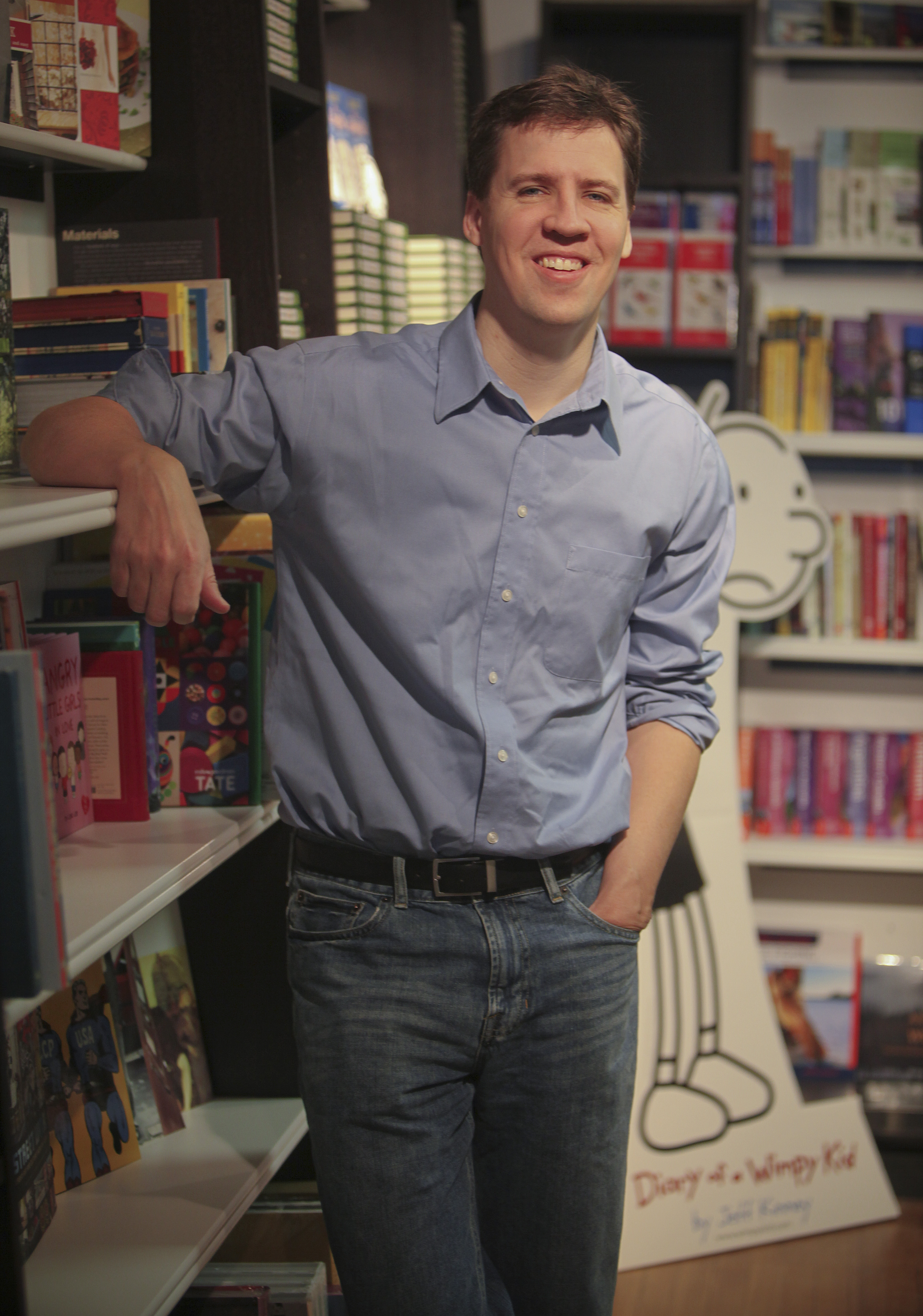 American children's author Jeff Kinney