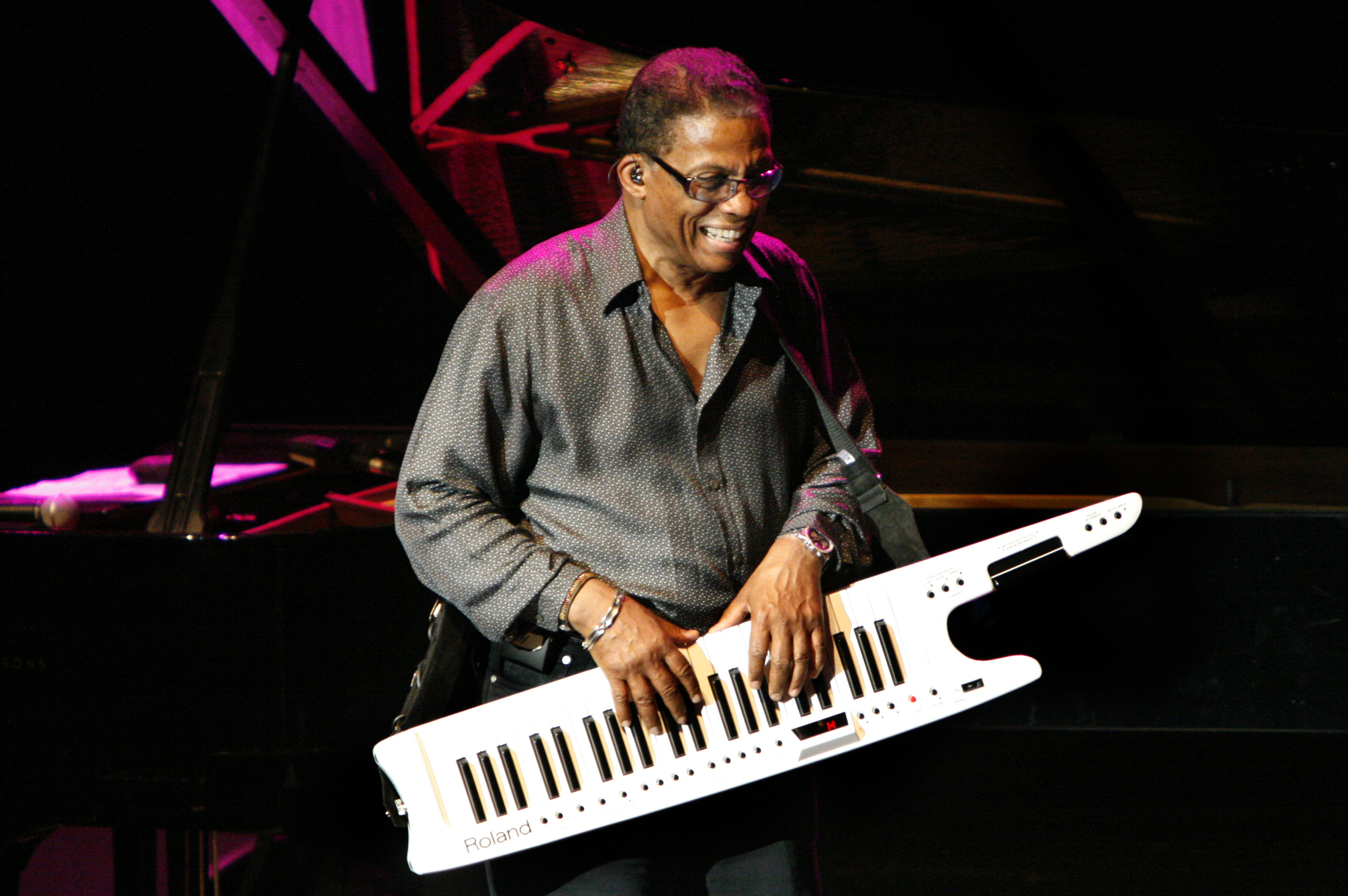 Jazz musician Herbie Hancock