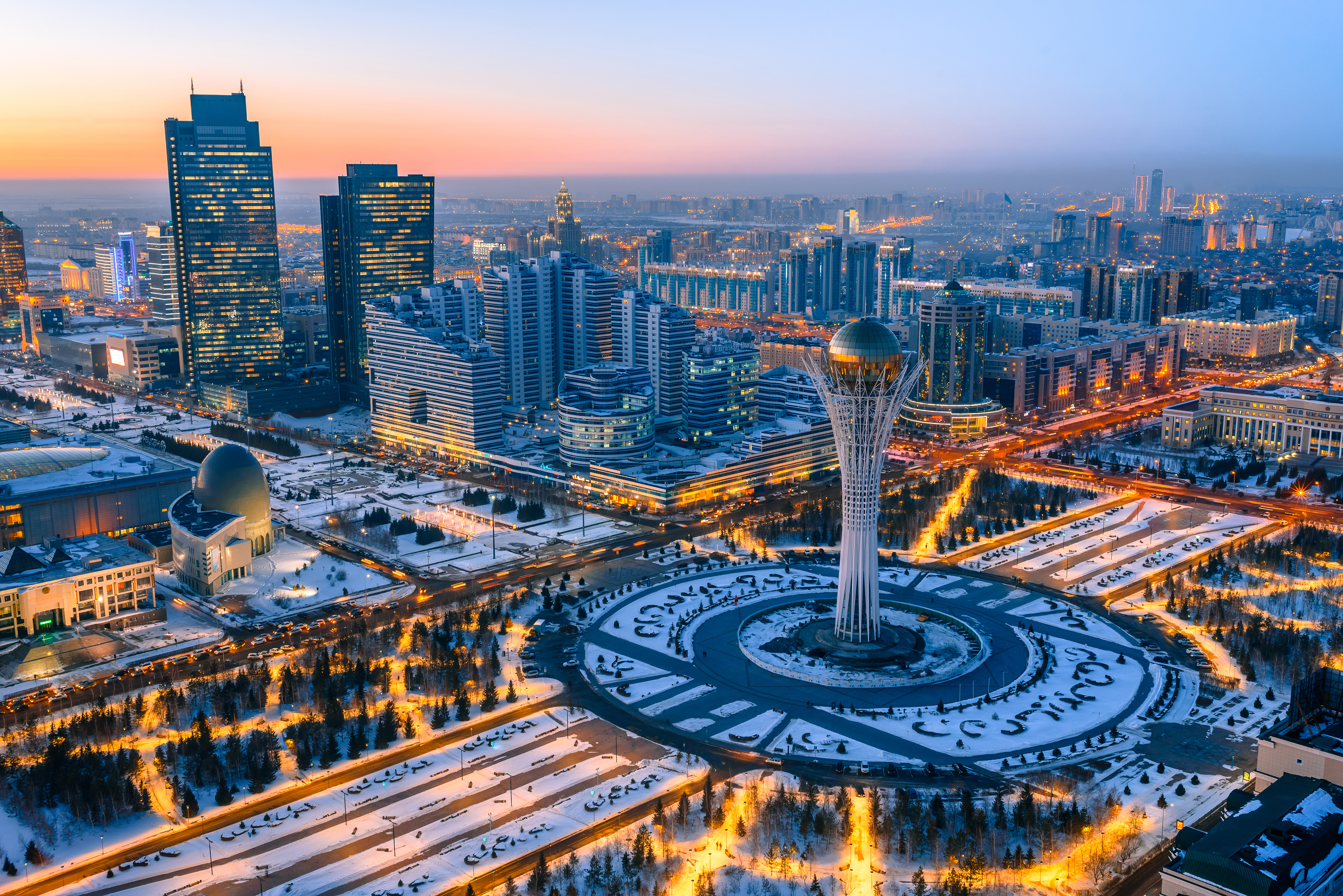 Astana, the capital of Kazakhstan