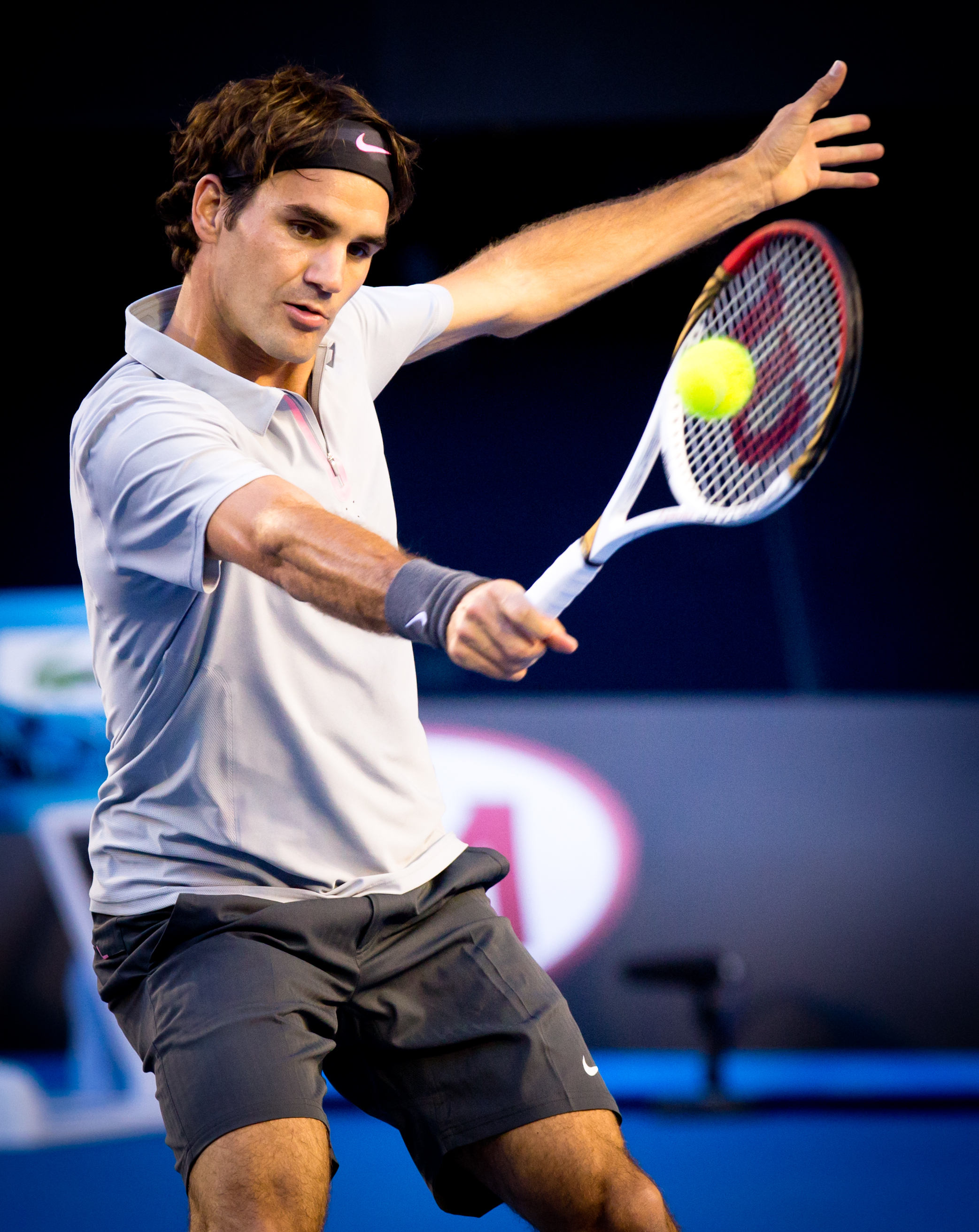 Swiss tennis star Roger Federer