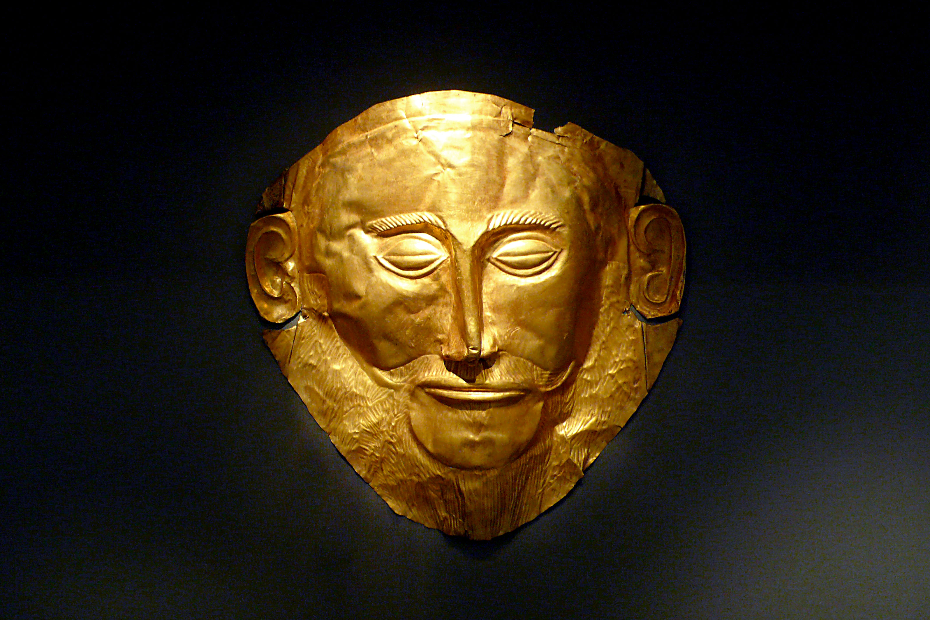 Gold mask