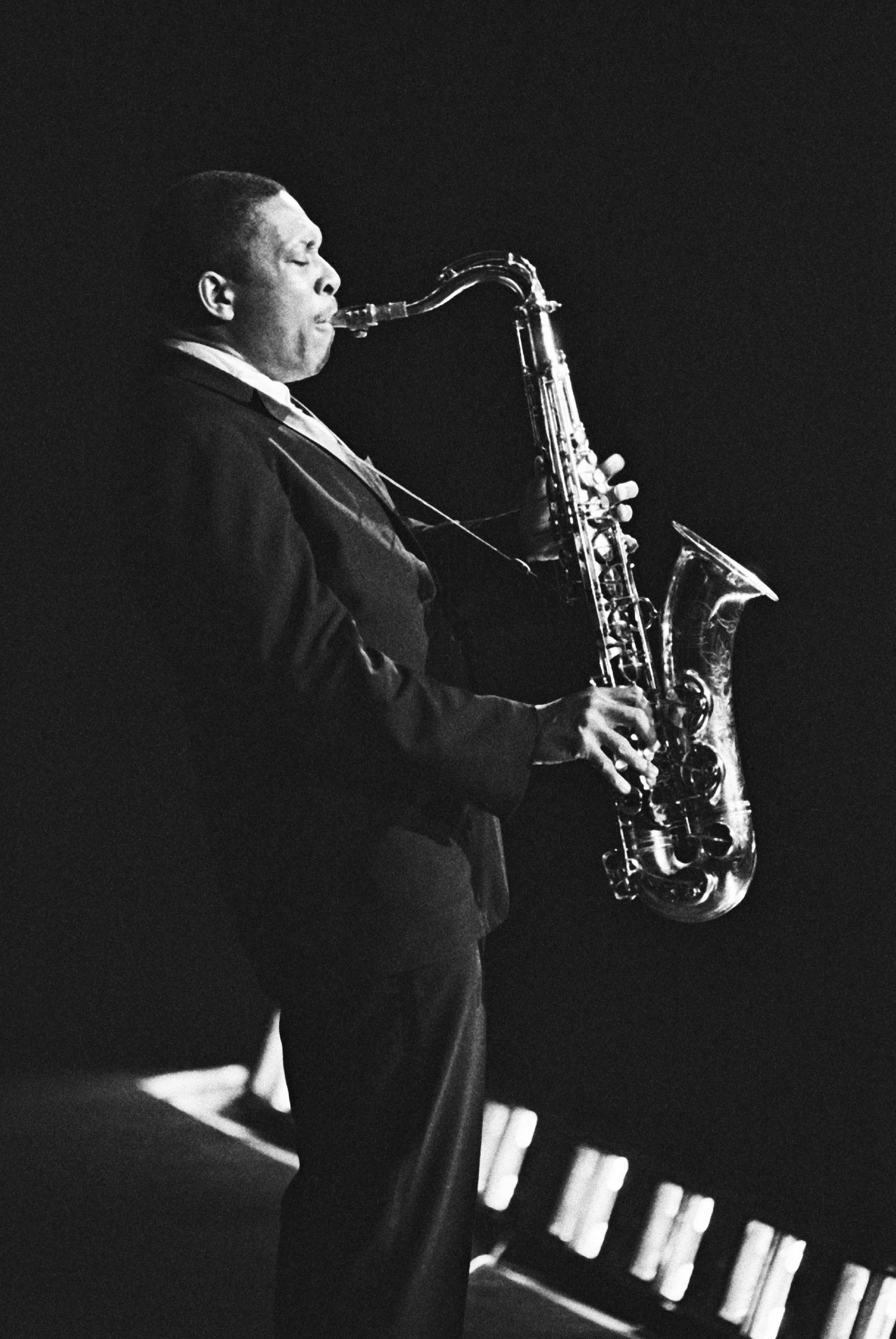 Jazz saxophone star John Coltrane