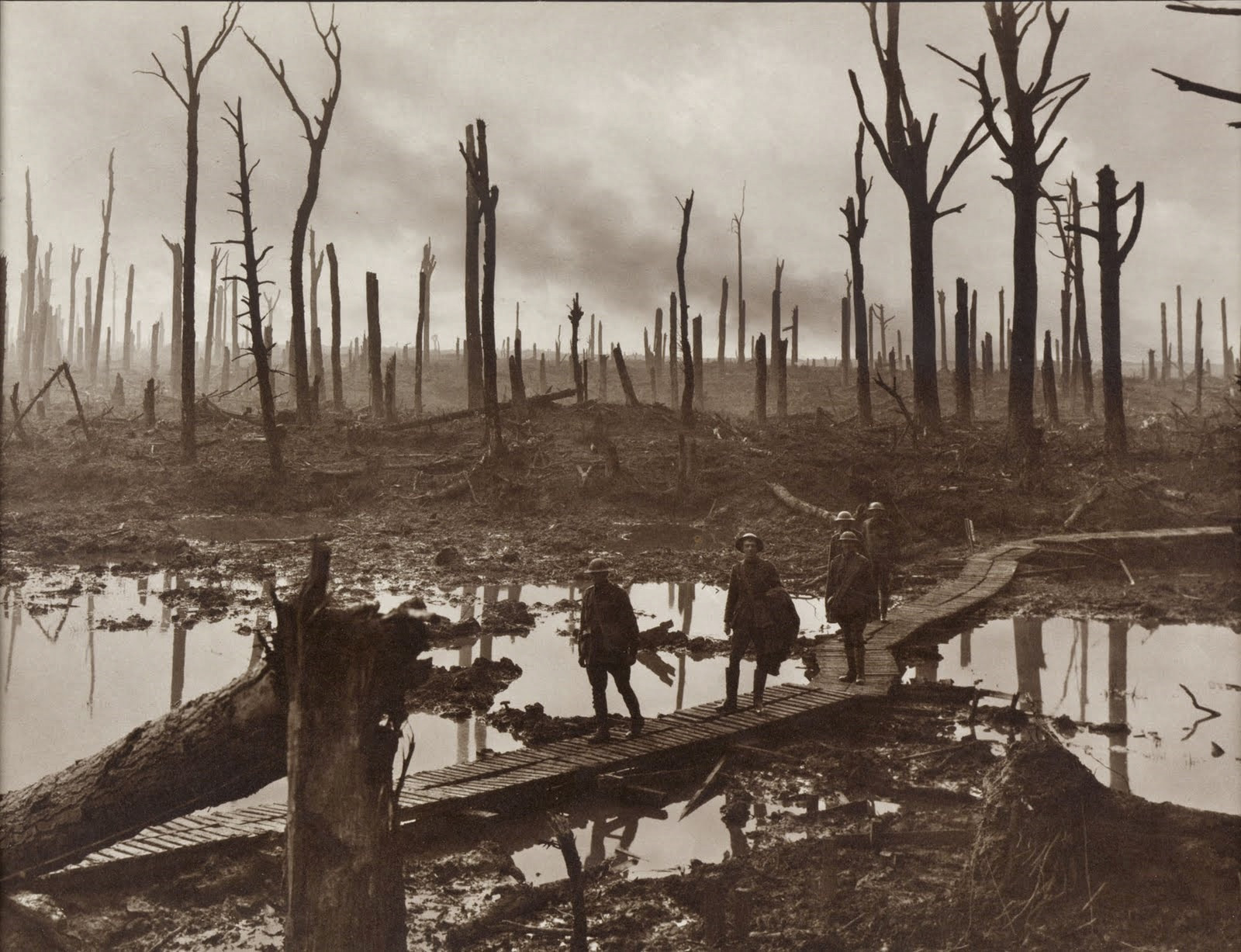 Australian soldiers during the Third Battle of Ypres