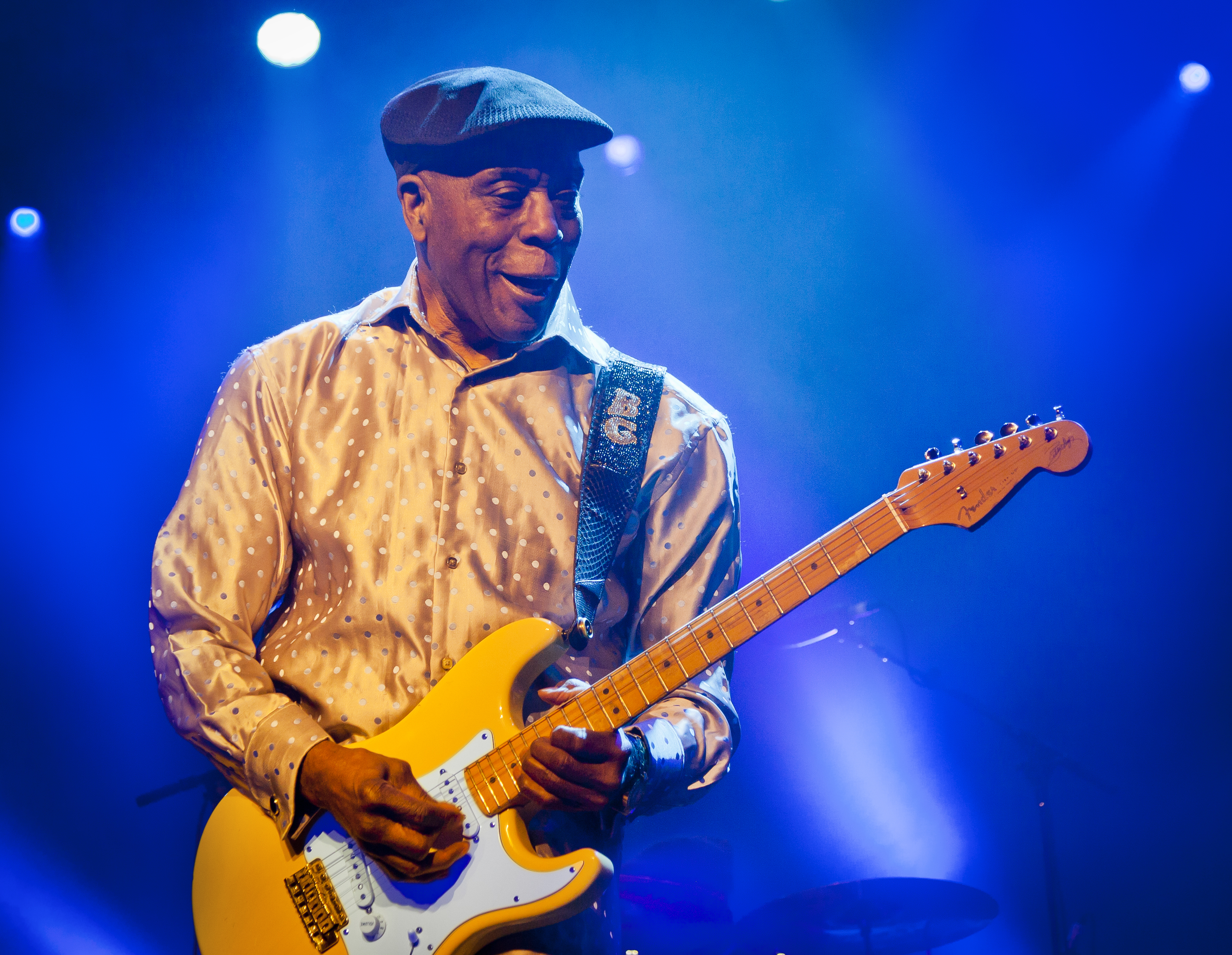 American blues musician Buddy Guy