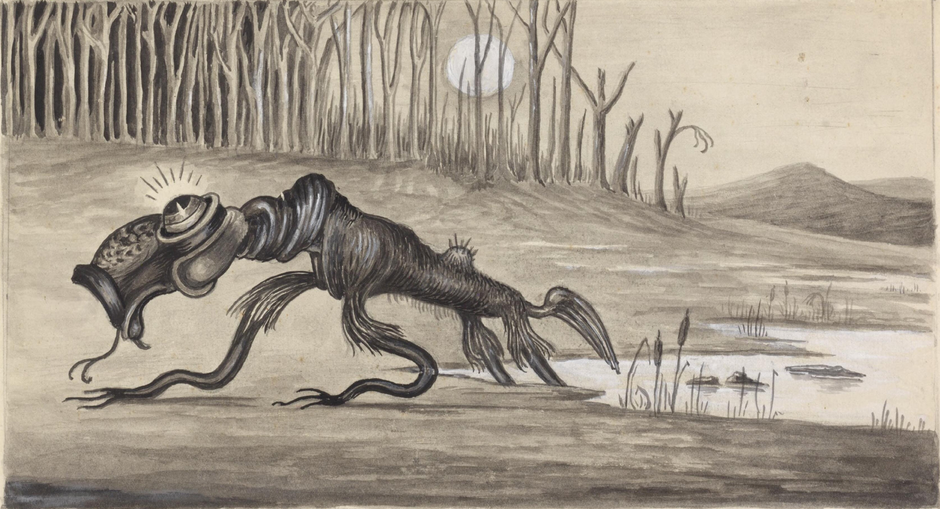 The legendary Bunyip