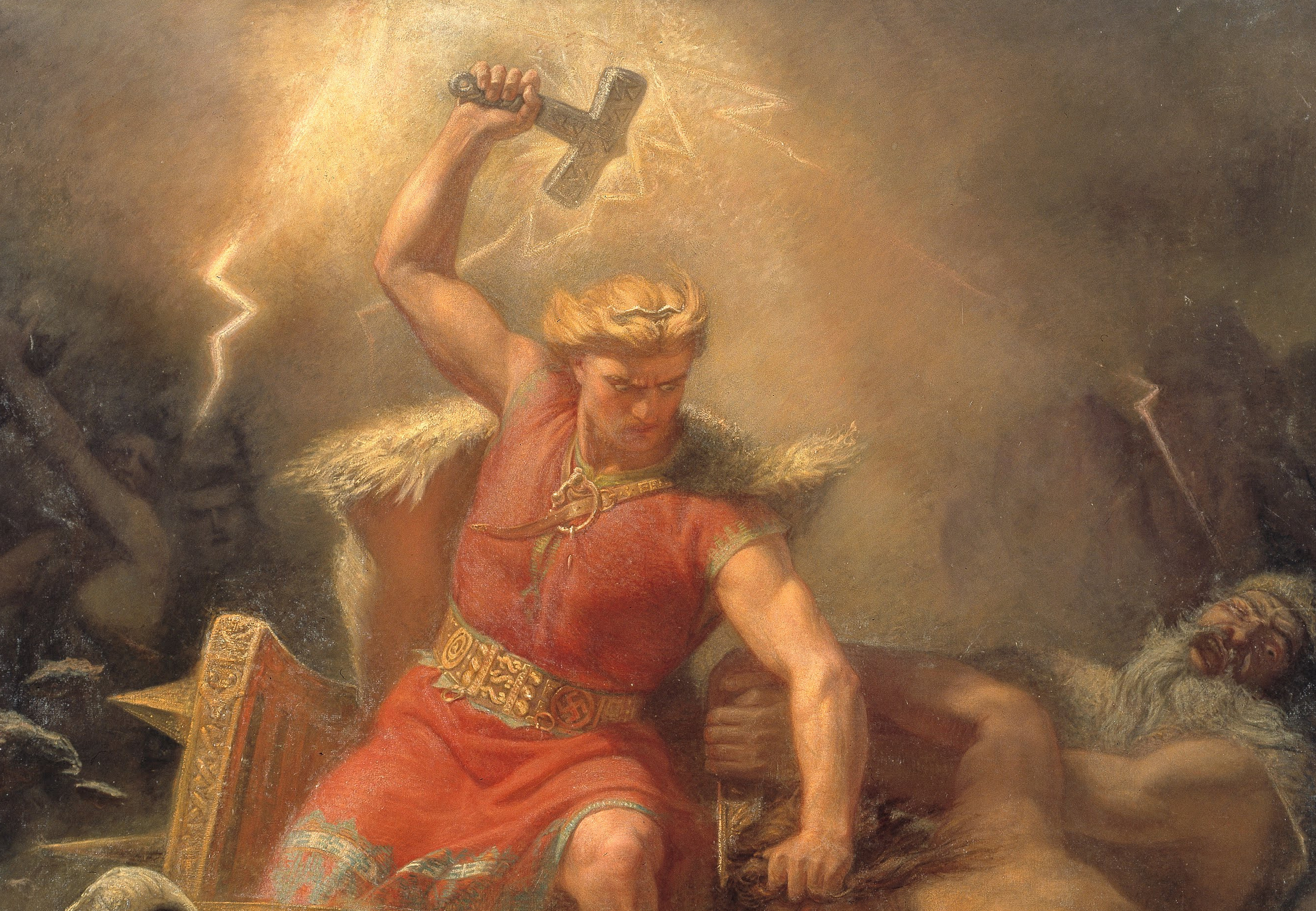 Thor, Norse god of thunder