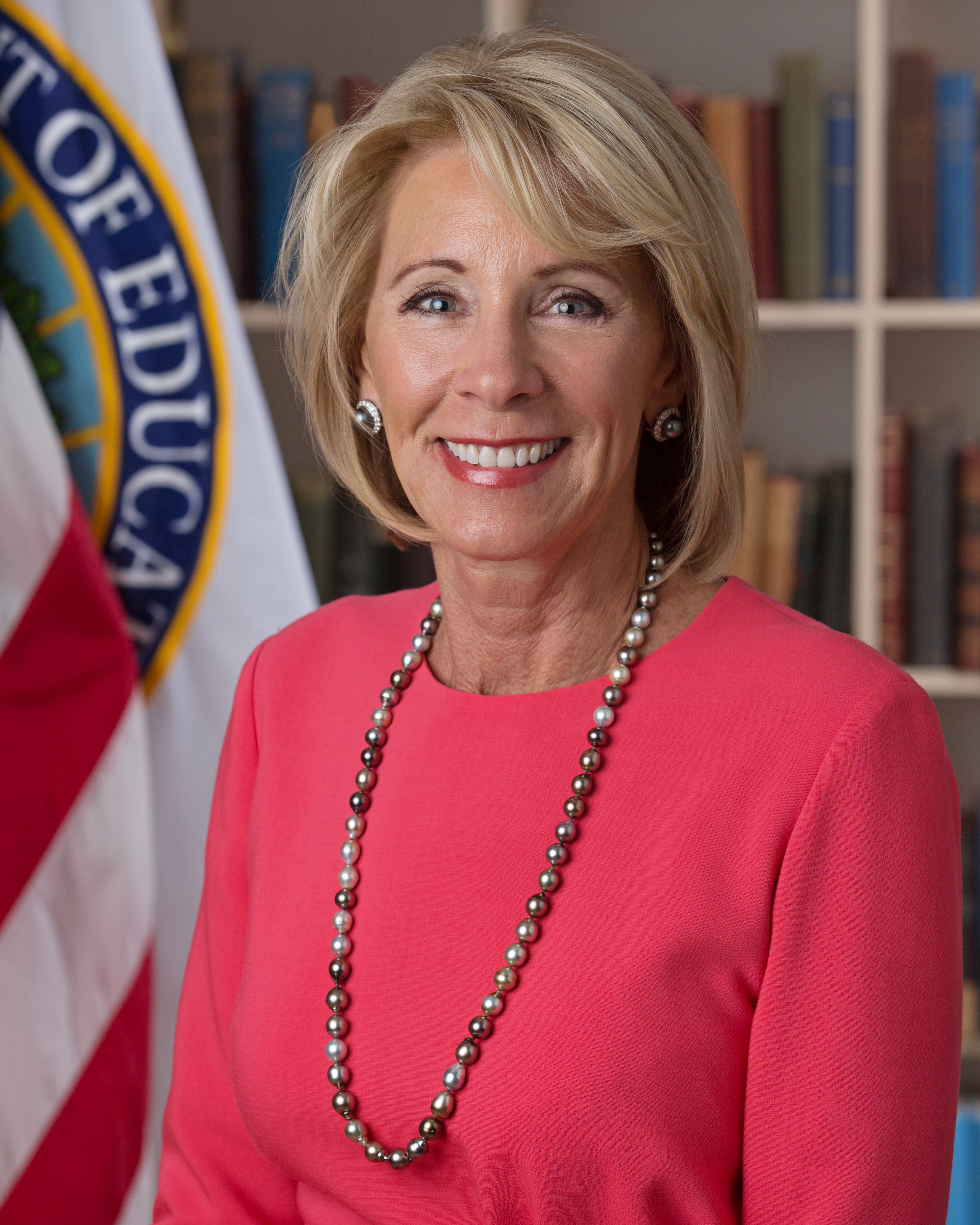 Betsy DeVos, a former U.S. secretary of education