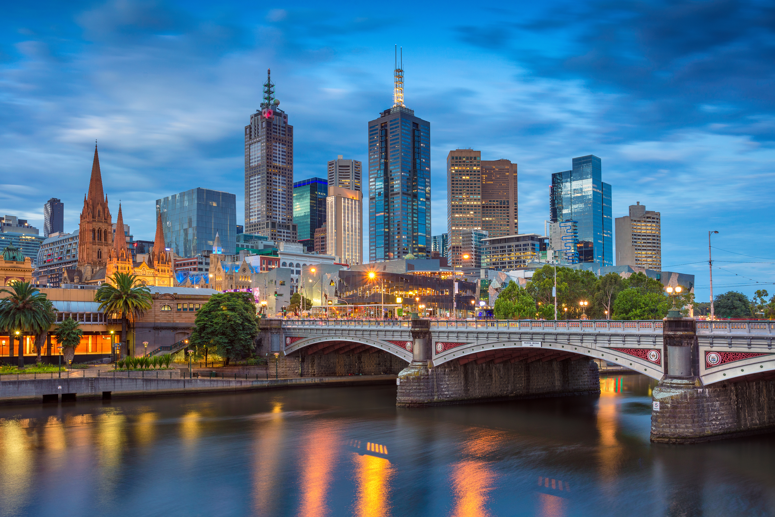 Skyline of Melbourne, Australia