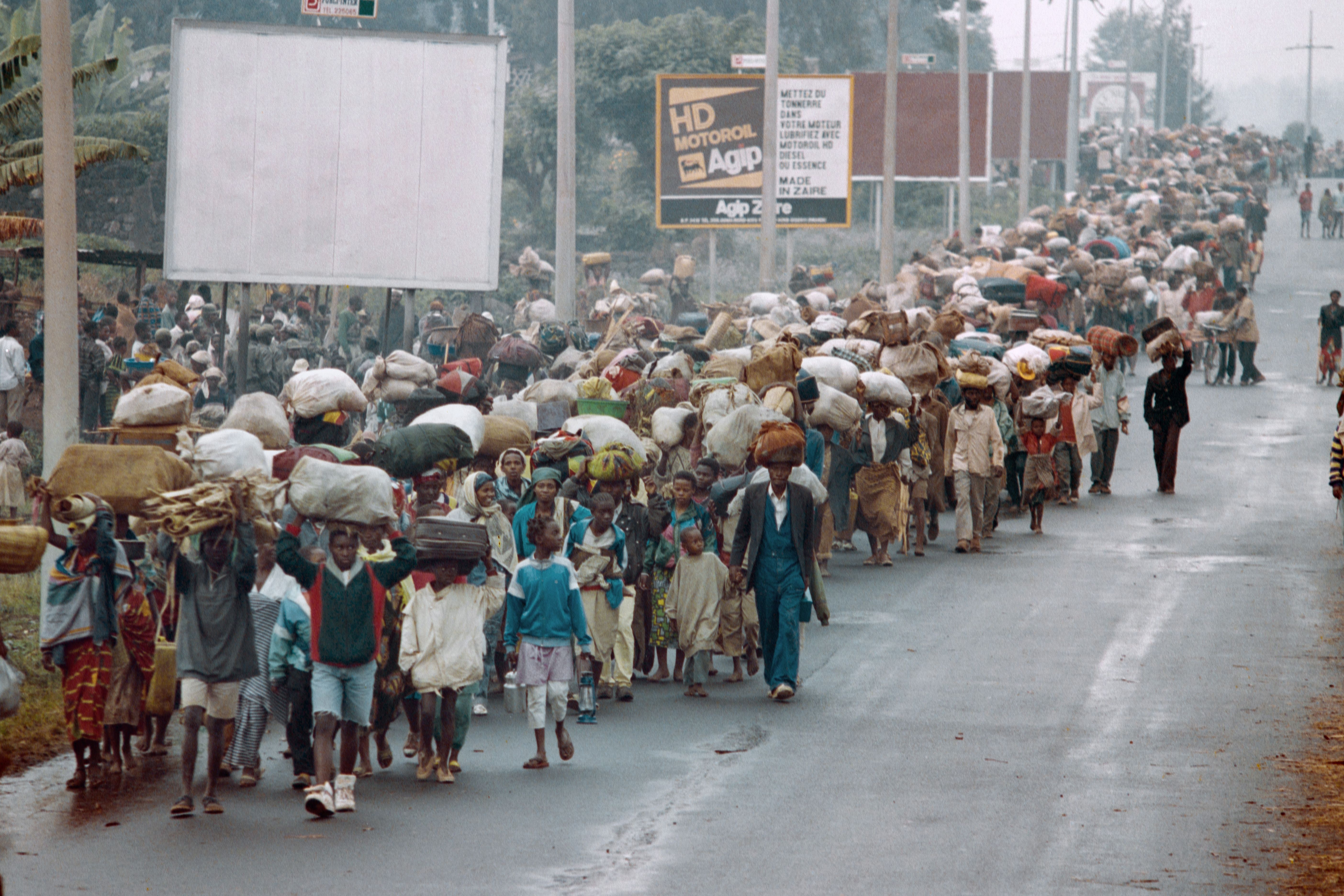 Rwandan refugees