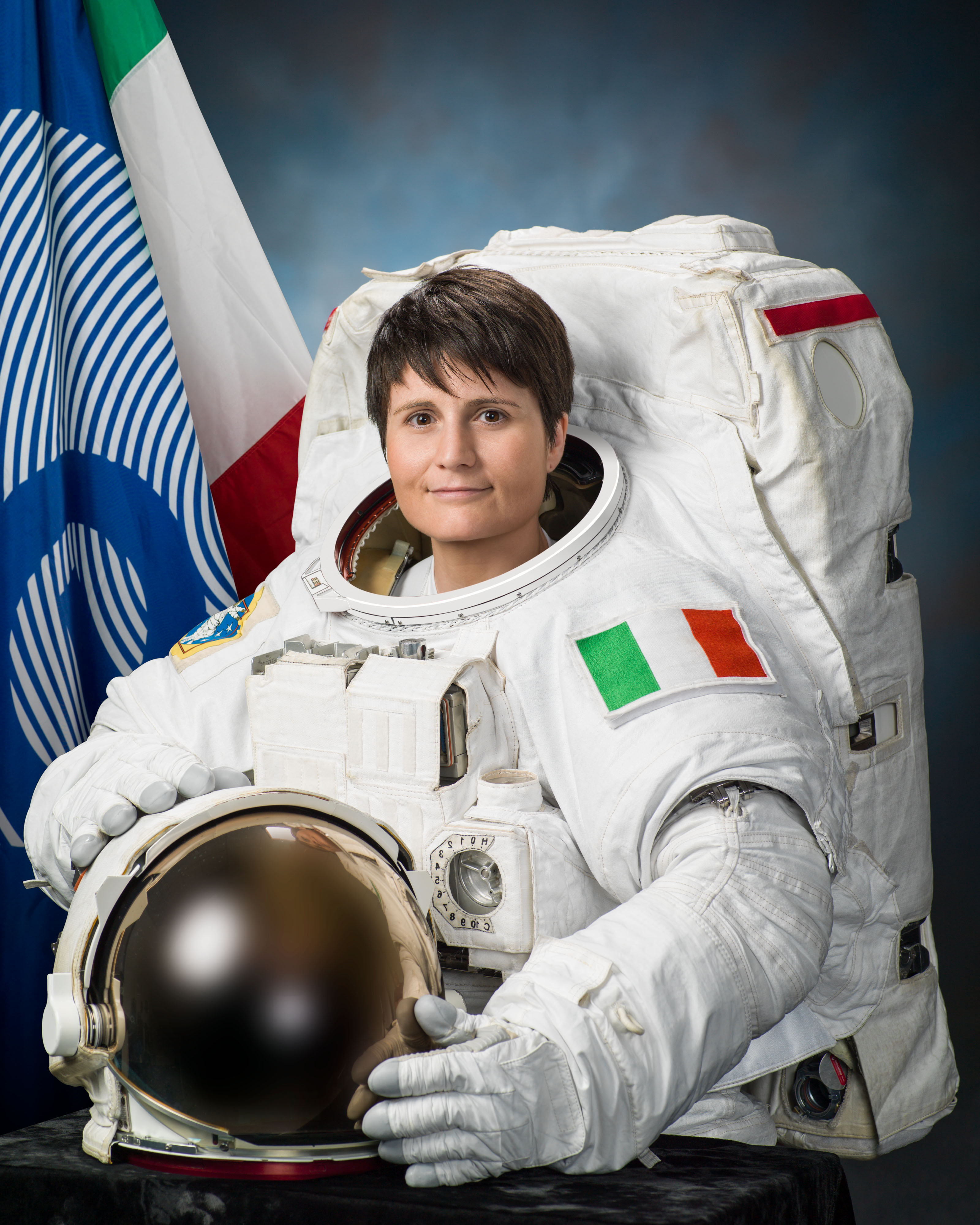 Italian astronaut Samantha Cristoforetti 