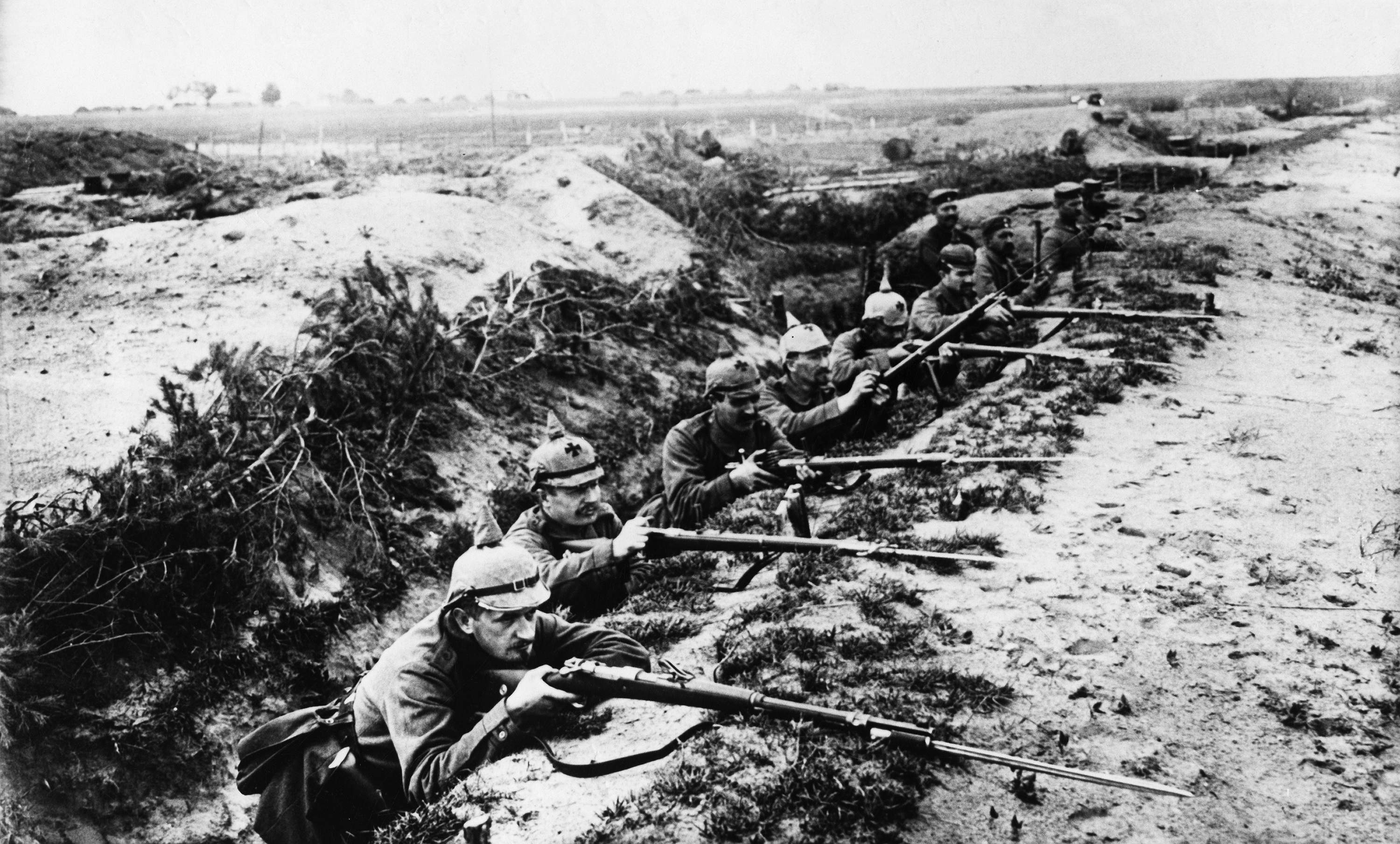 German troops at Tannenberg