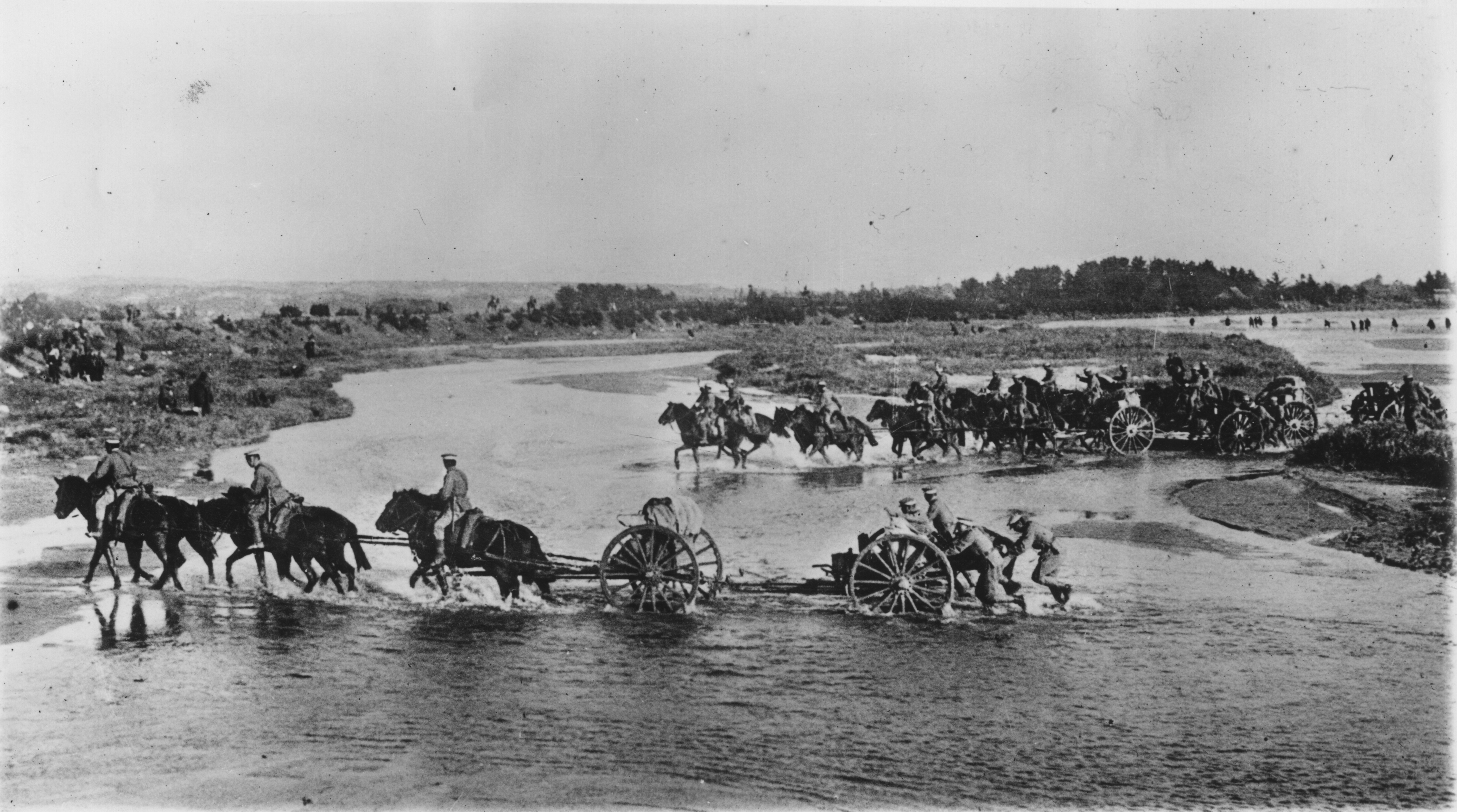 Japanese troops in World War I