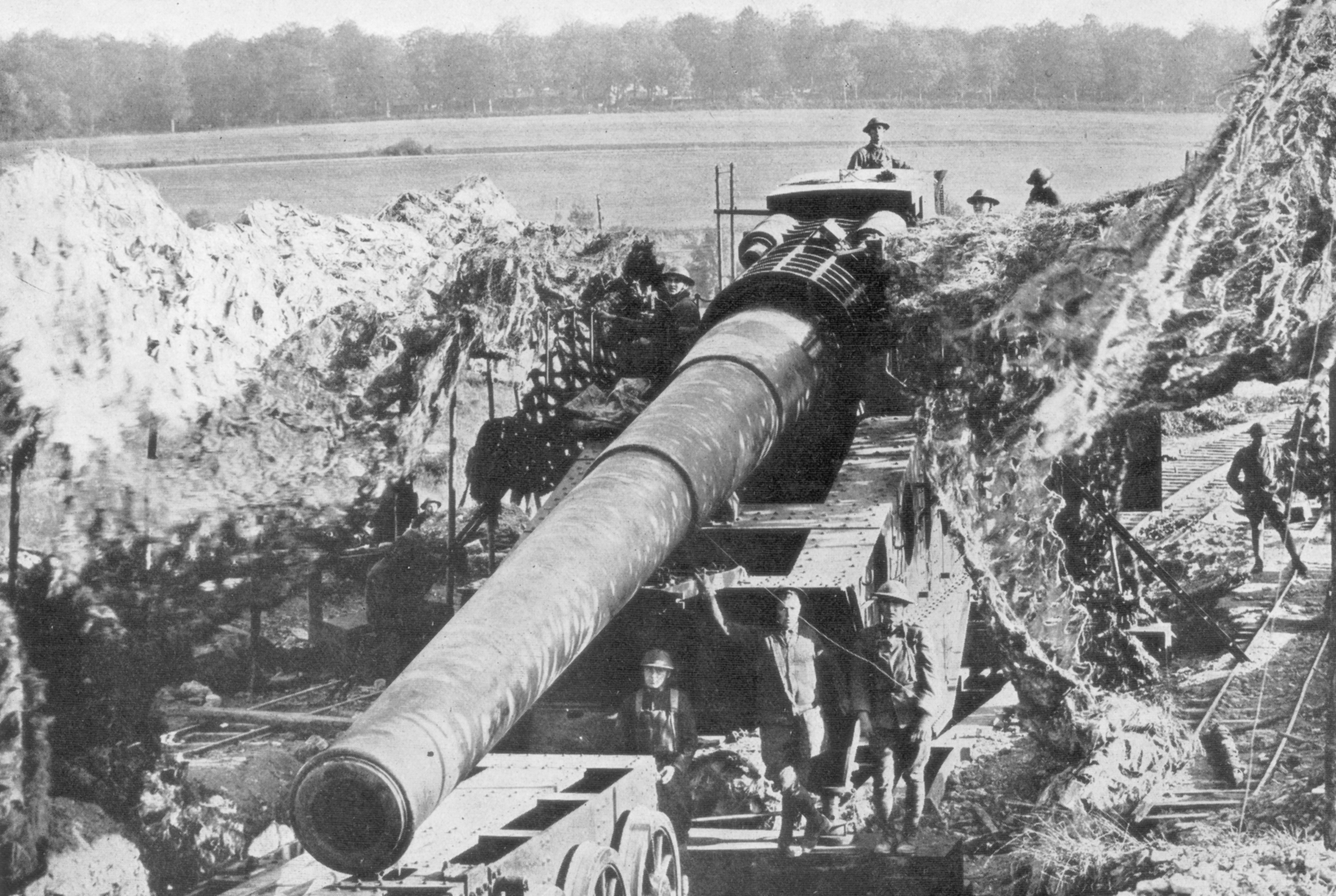 American railway gun 