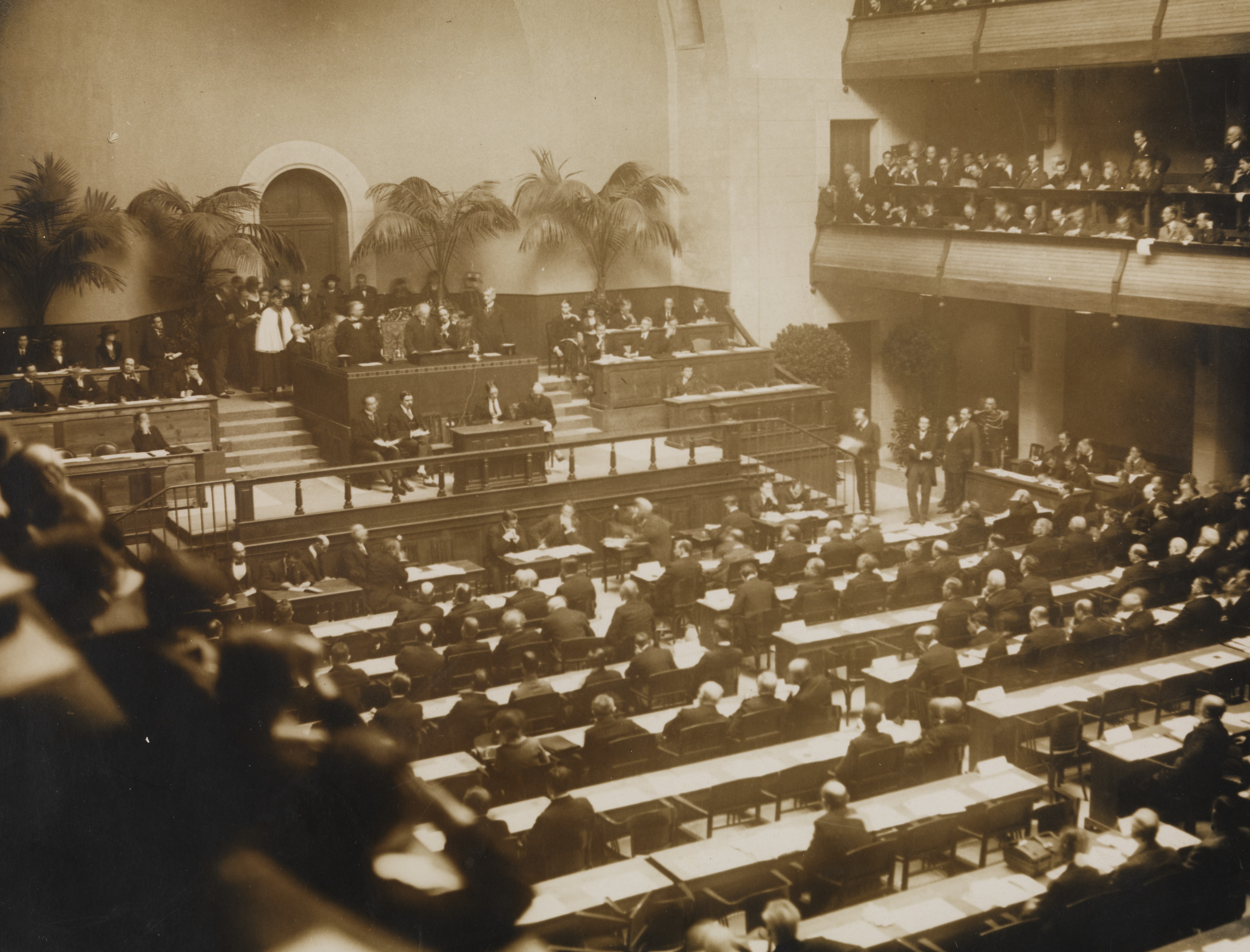 First meeting of the League of Nations, 1920