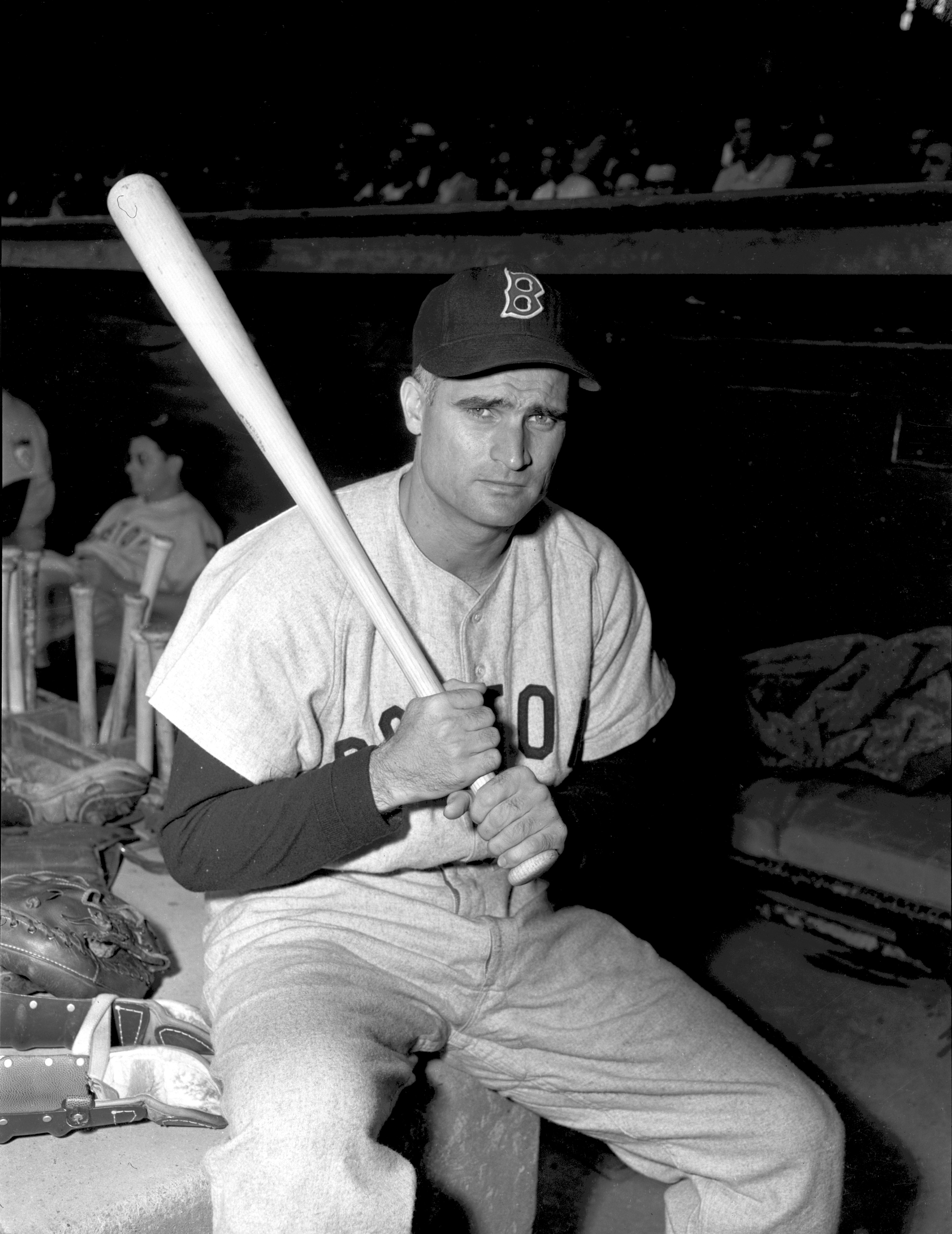 American baseball player Bobby Doerr