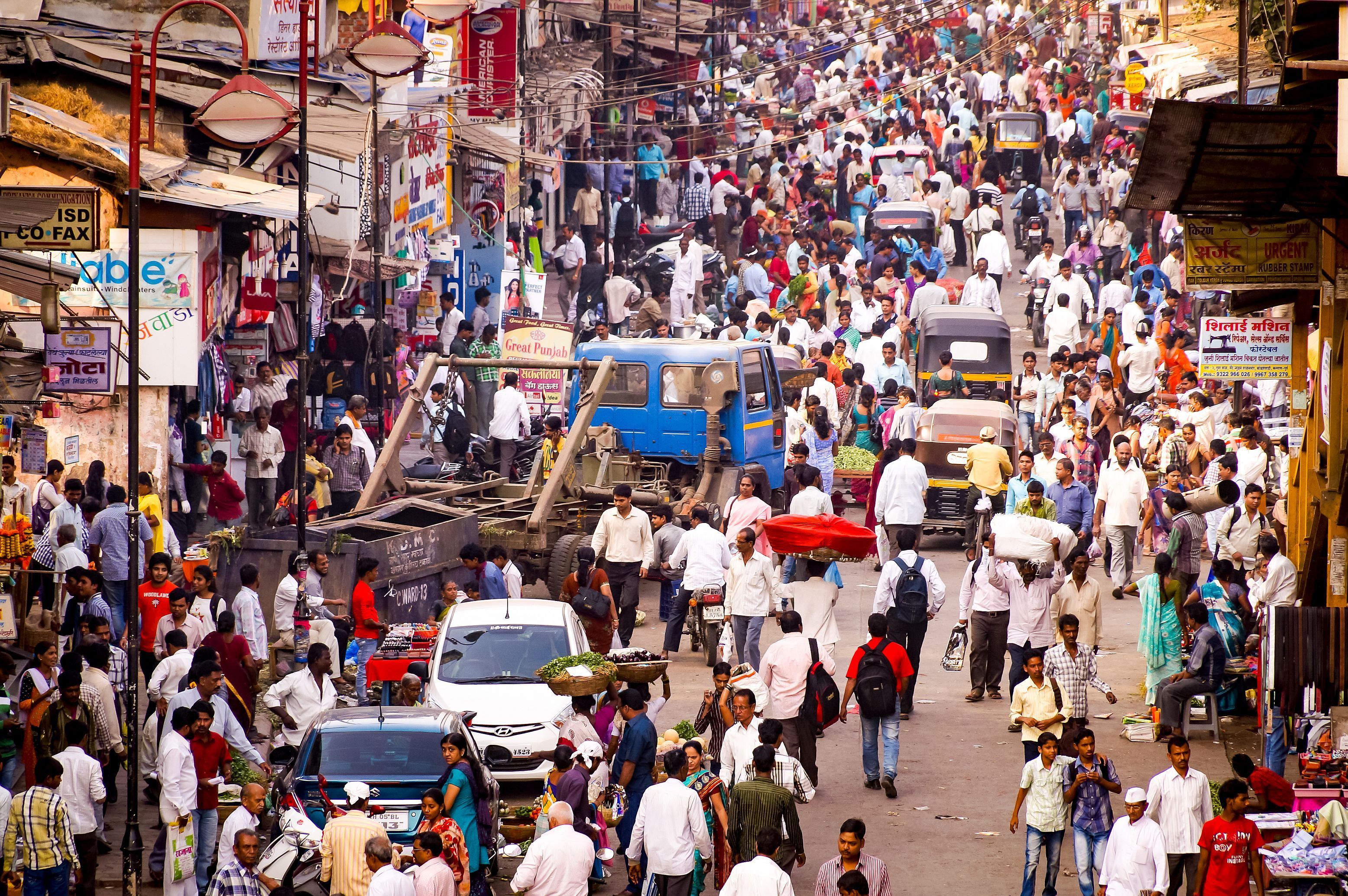 Overcrowding in Mumbai