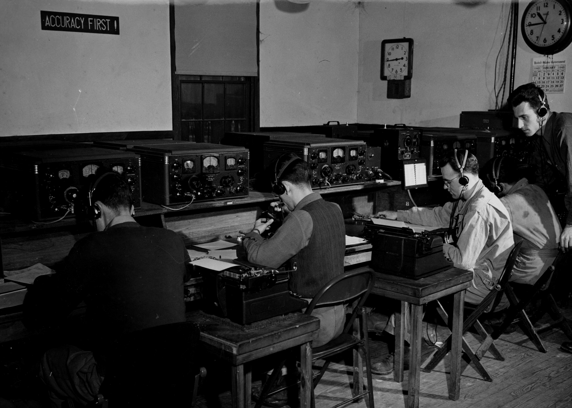 Office of Strategic Services code training during World War II