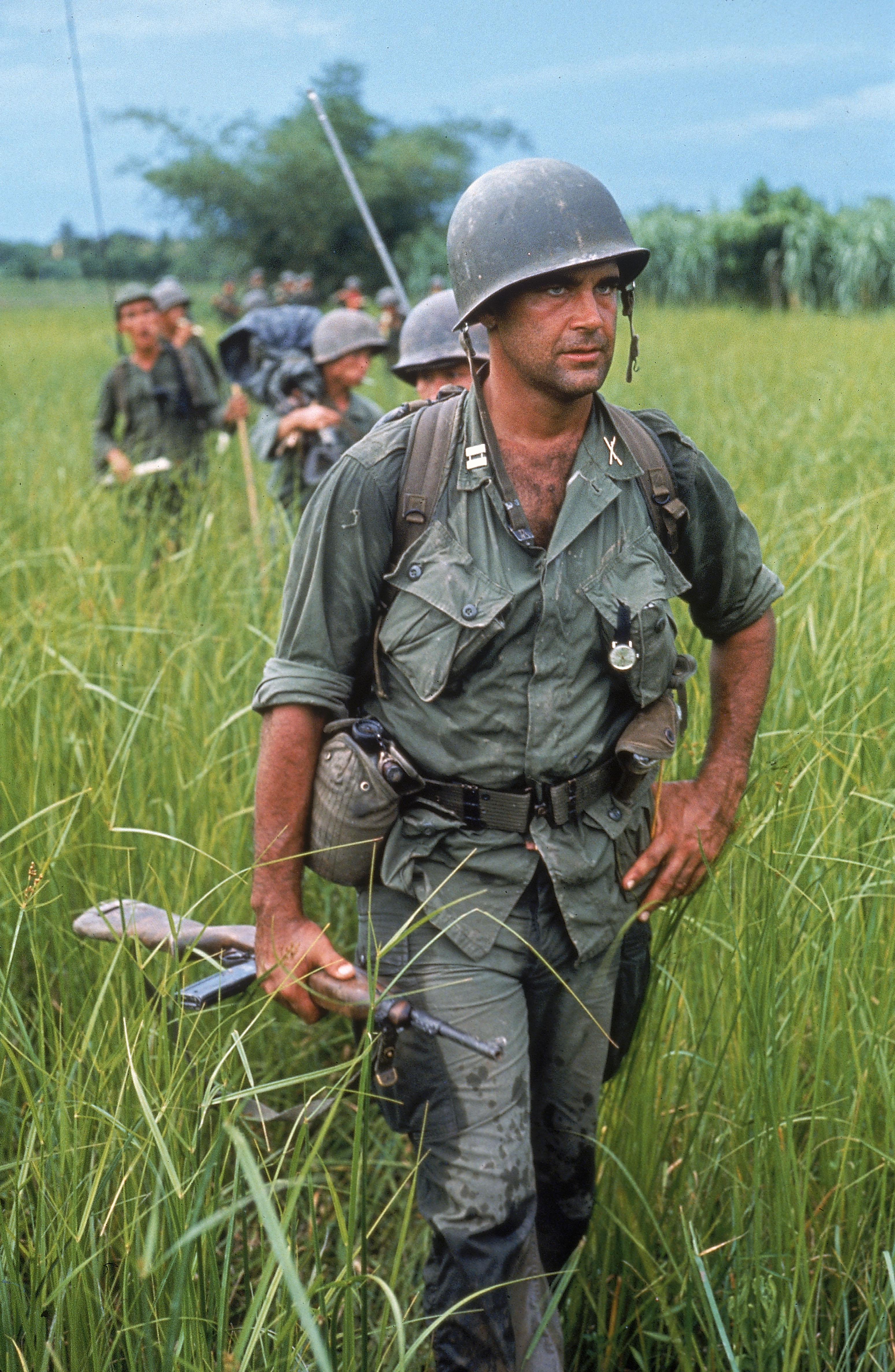 U.S. Army patrol in Vietnam in 1964