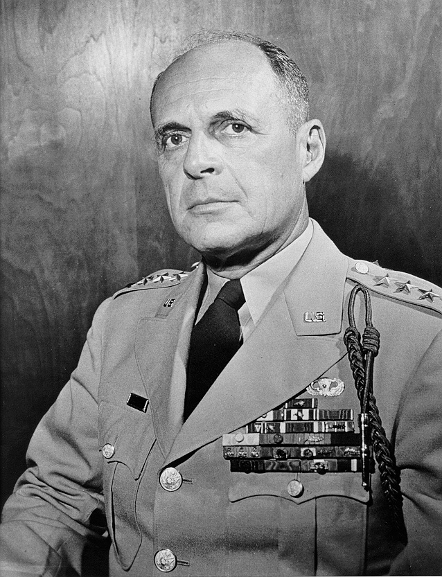 U.S. General Matthew Ridgway, one of the most decorated combat commanders in U.S. Army history