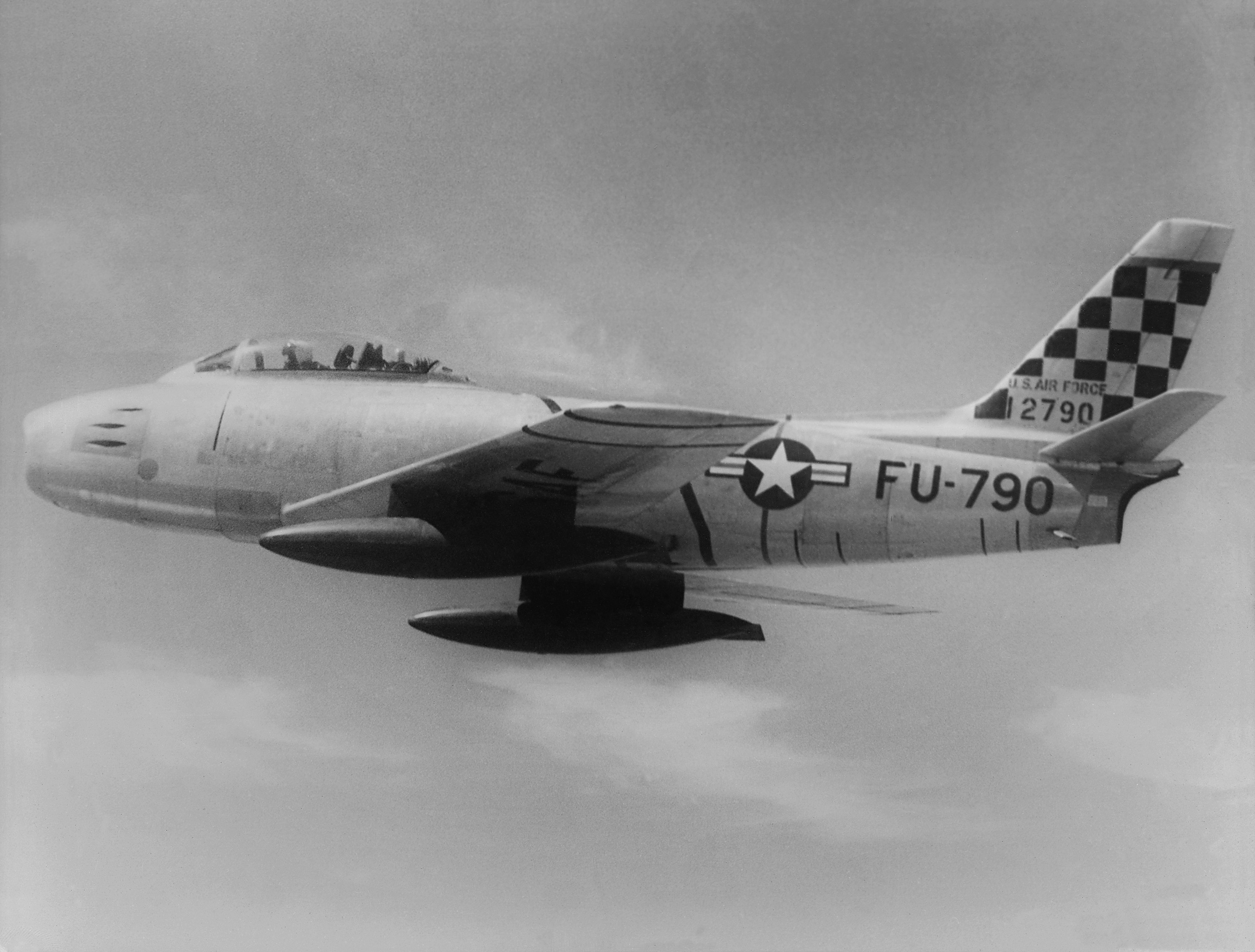 F-86 Sabre jet fighter