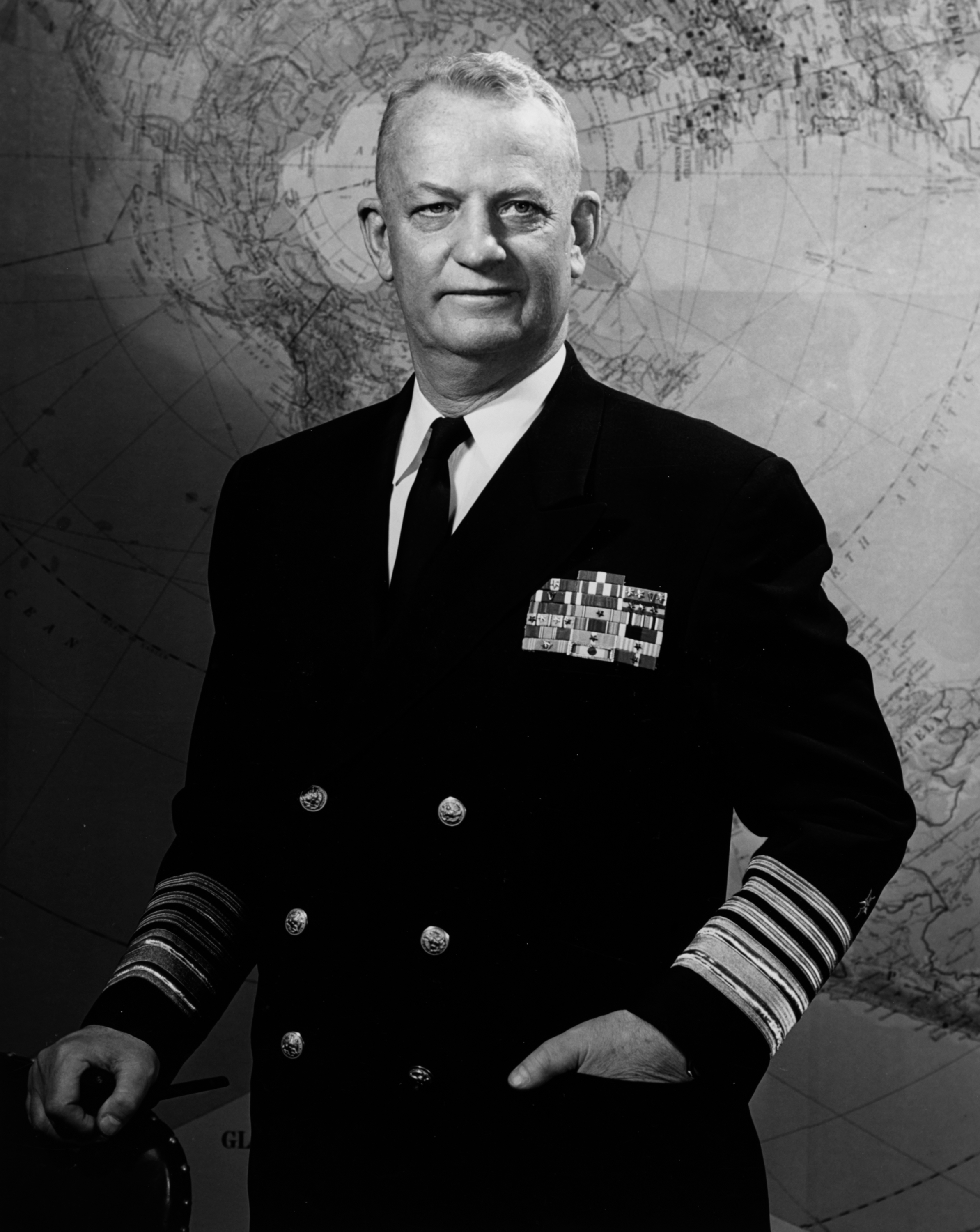 American naval officer Arleigh Burke