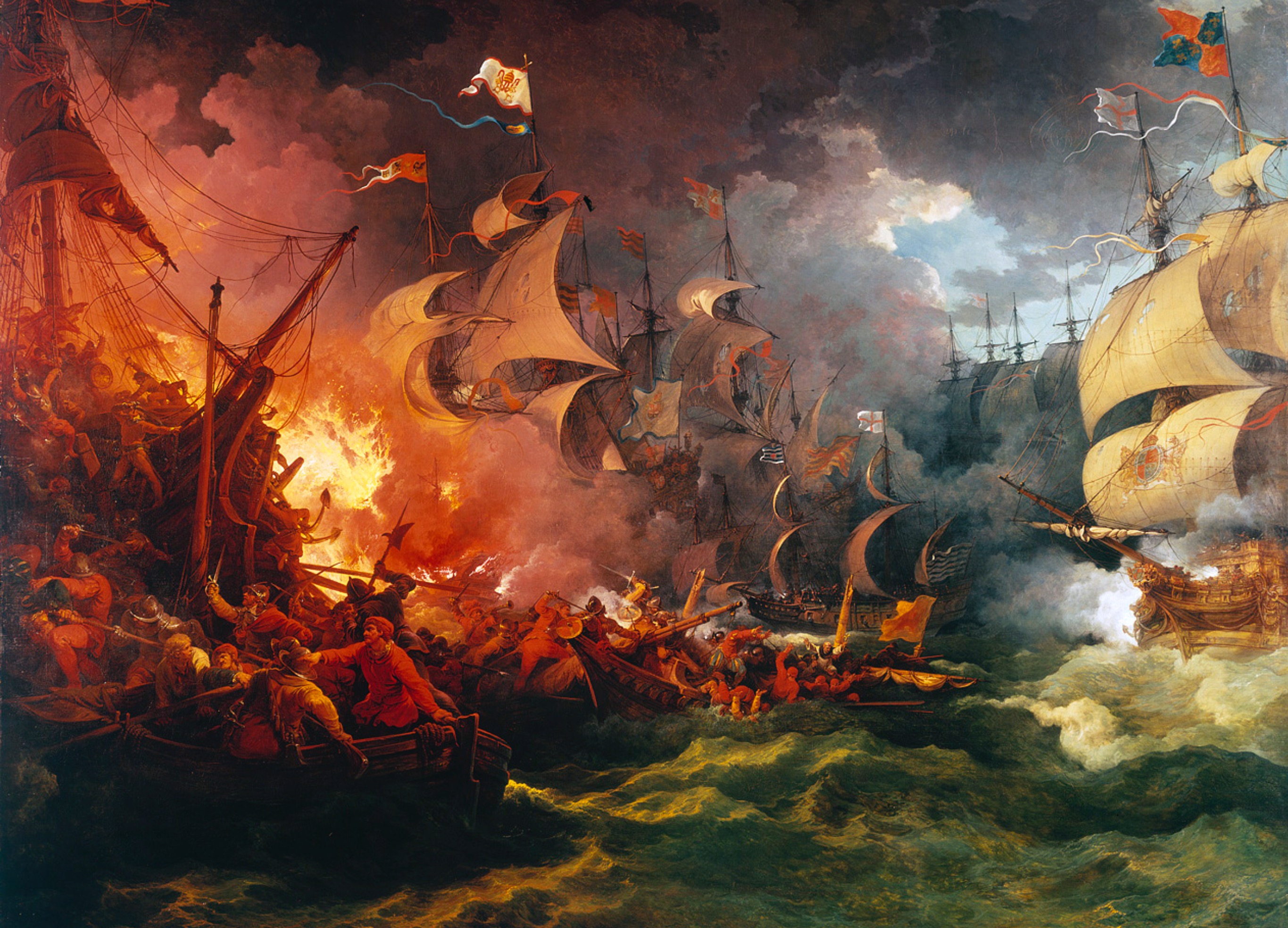 Defeat of the Spanish Armada