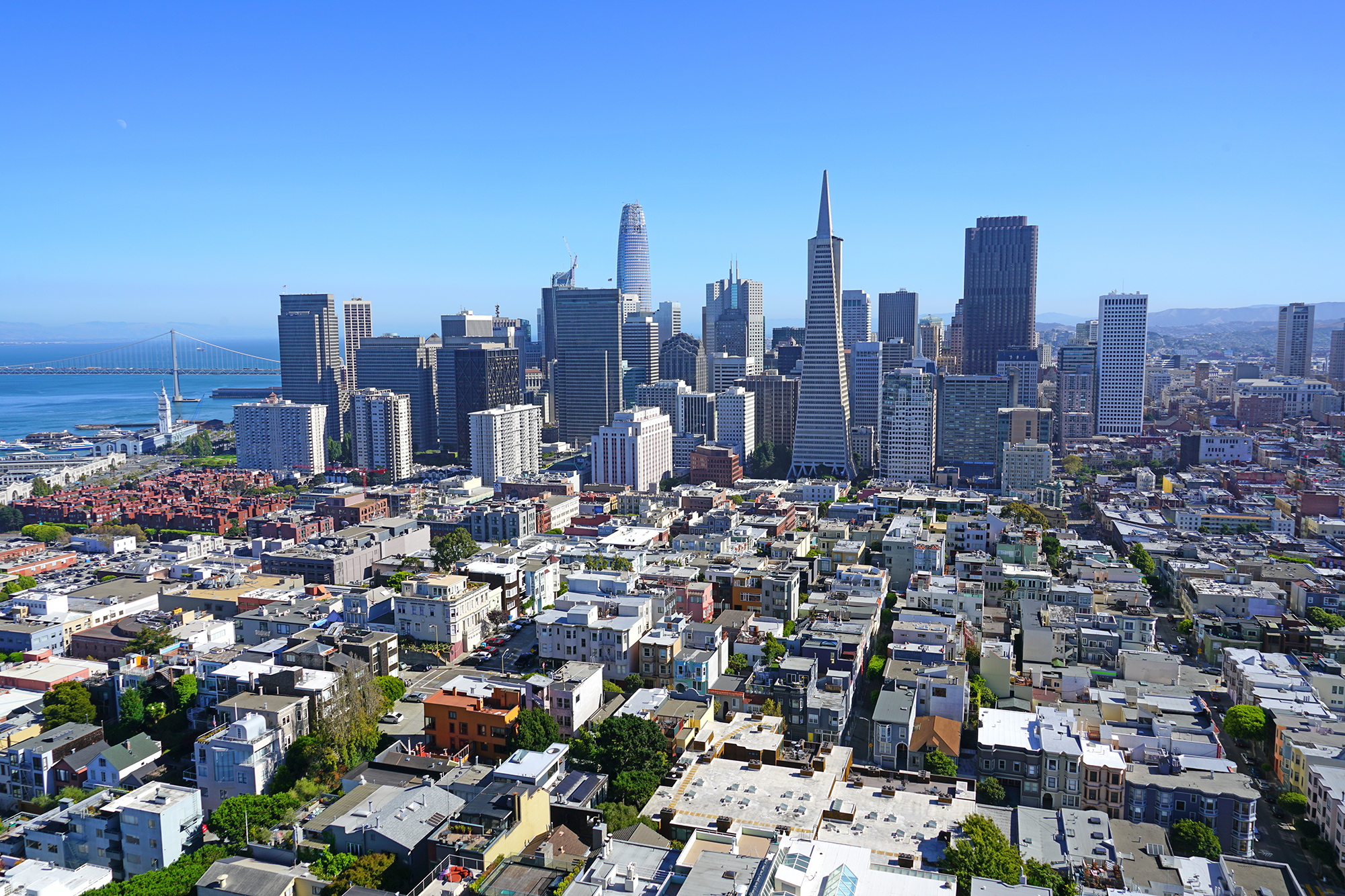 Skyline of San Francisco, California