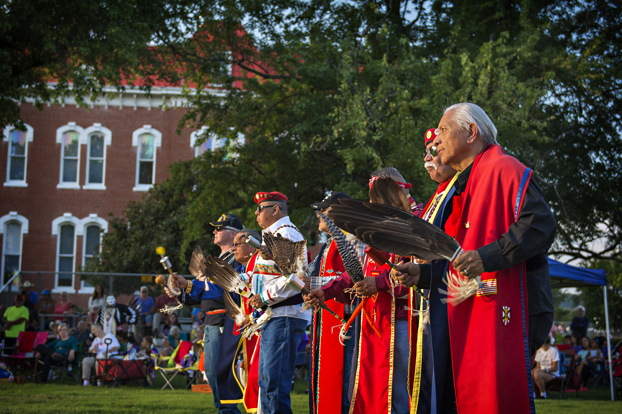 The Choctaw Nation Labor Day Festival and Pow Wow in Tuskahoma, Oklahoma