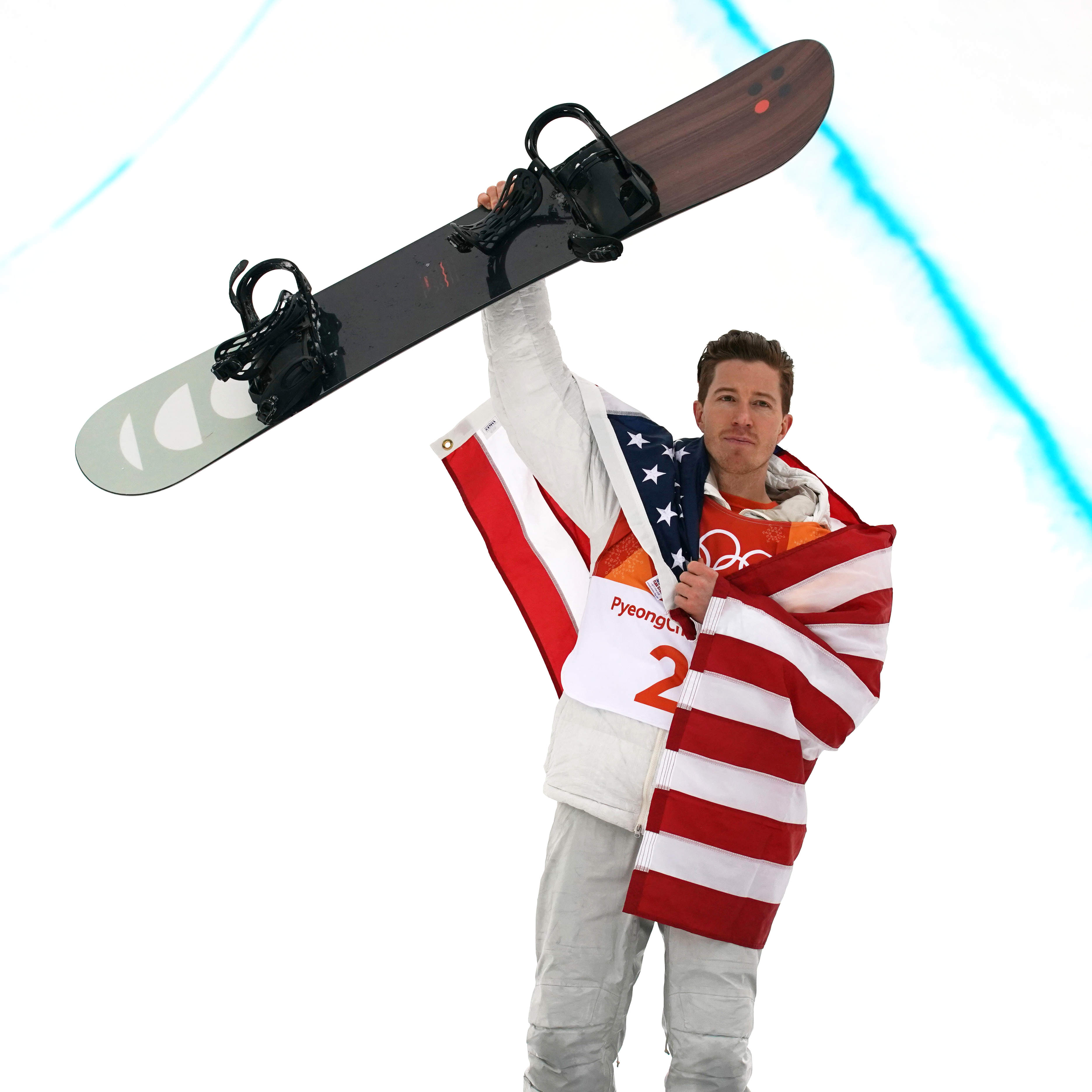 Champion snowboarder Shaun White