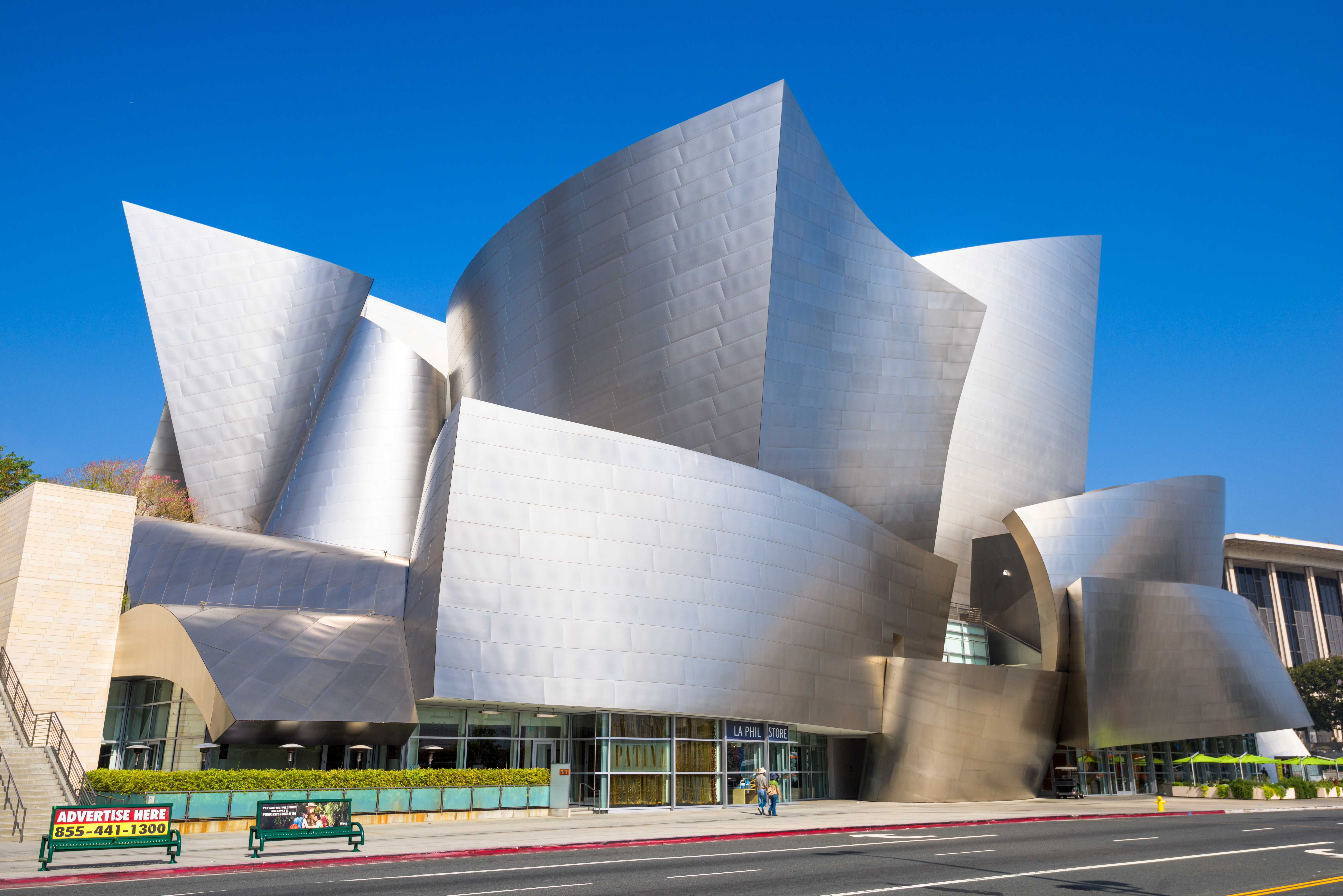 Walt Disney Concert Hall in Los Angeles, California