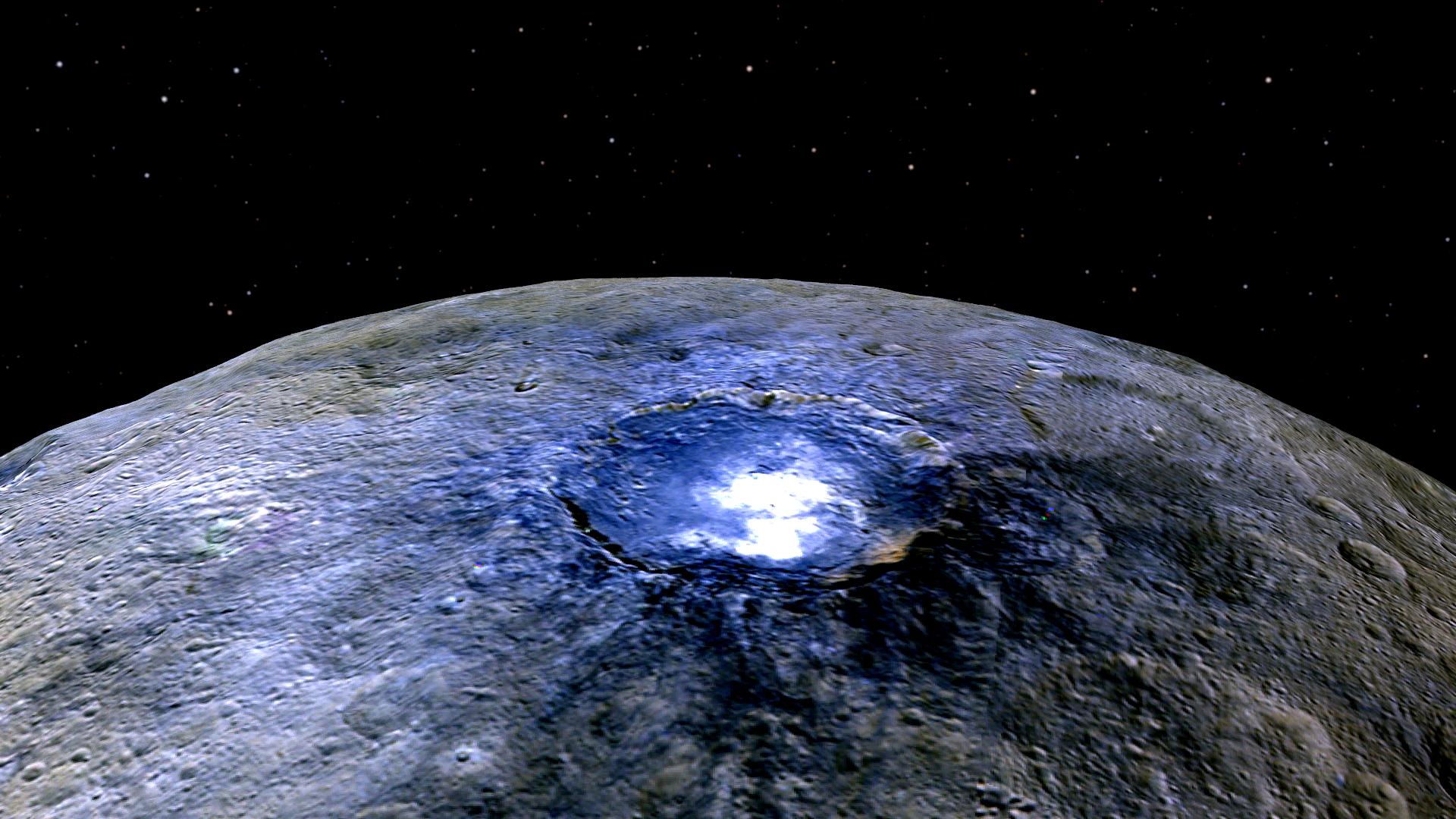 Crater on Ceres