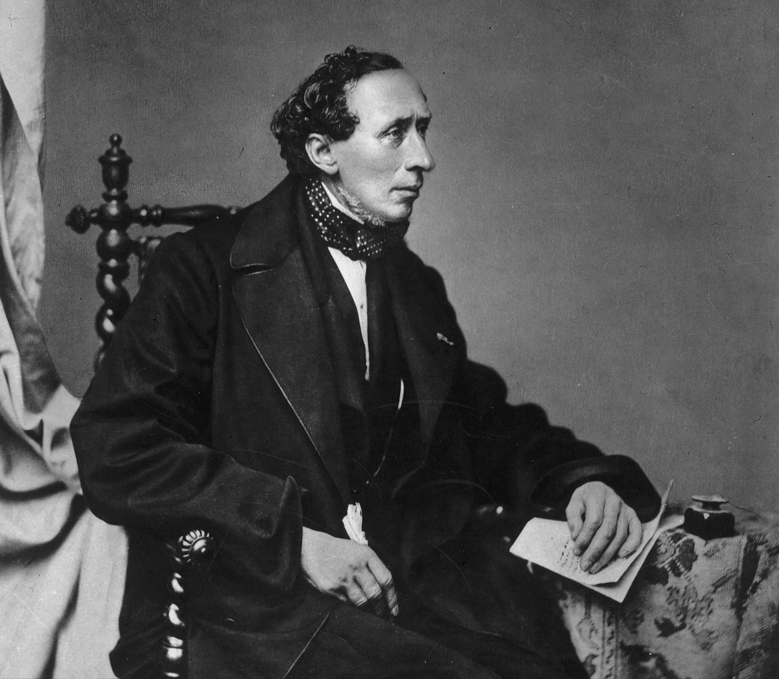 Danish author Hans Christian Andersen