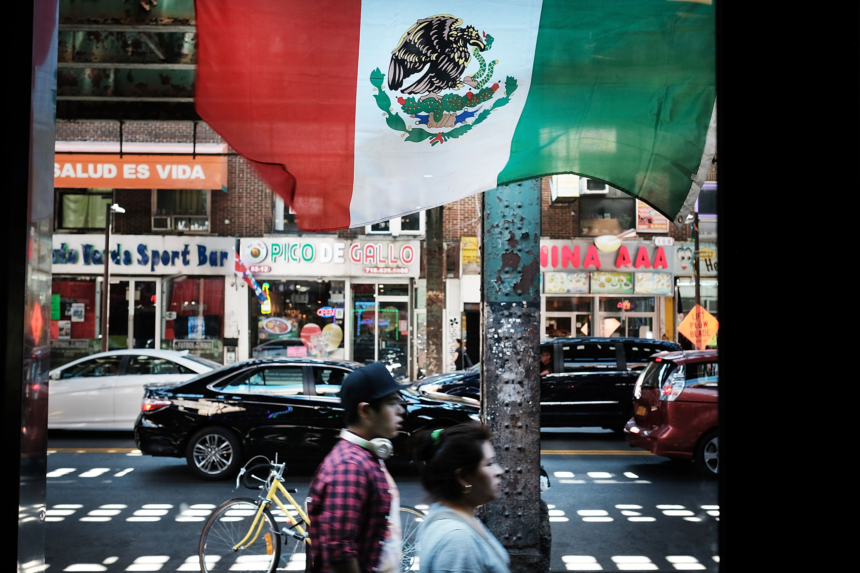 Latino neighborhood, Queens, New York City