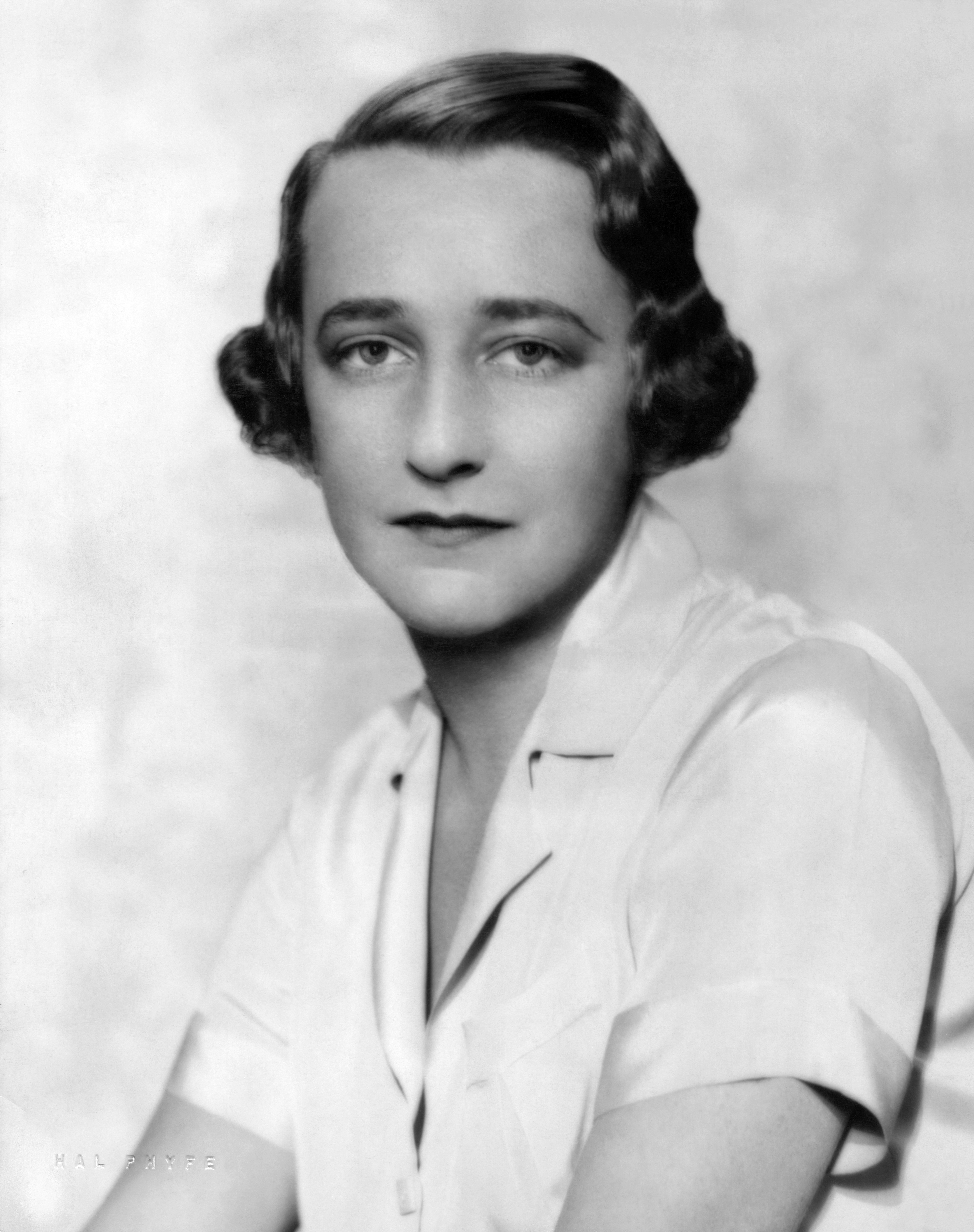 American playwright Lillian Hellman