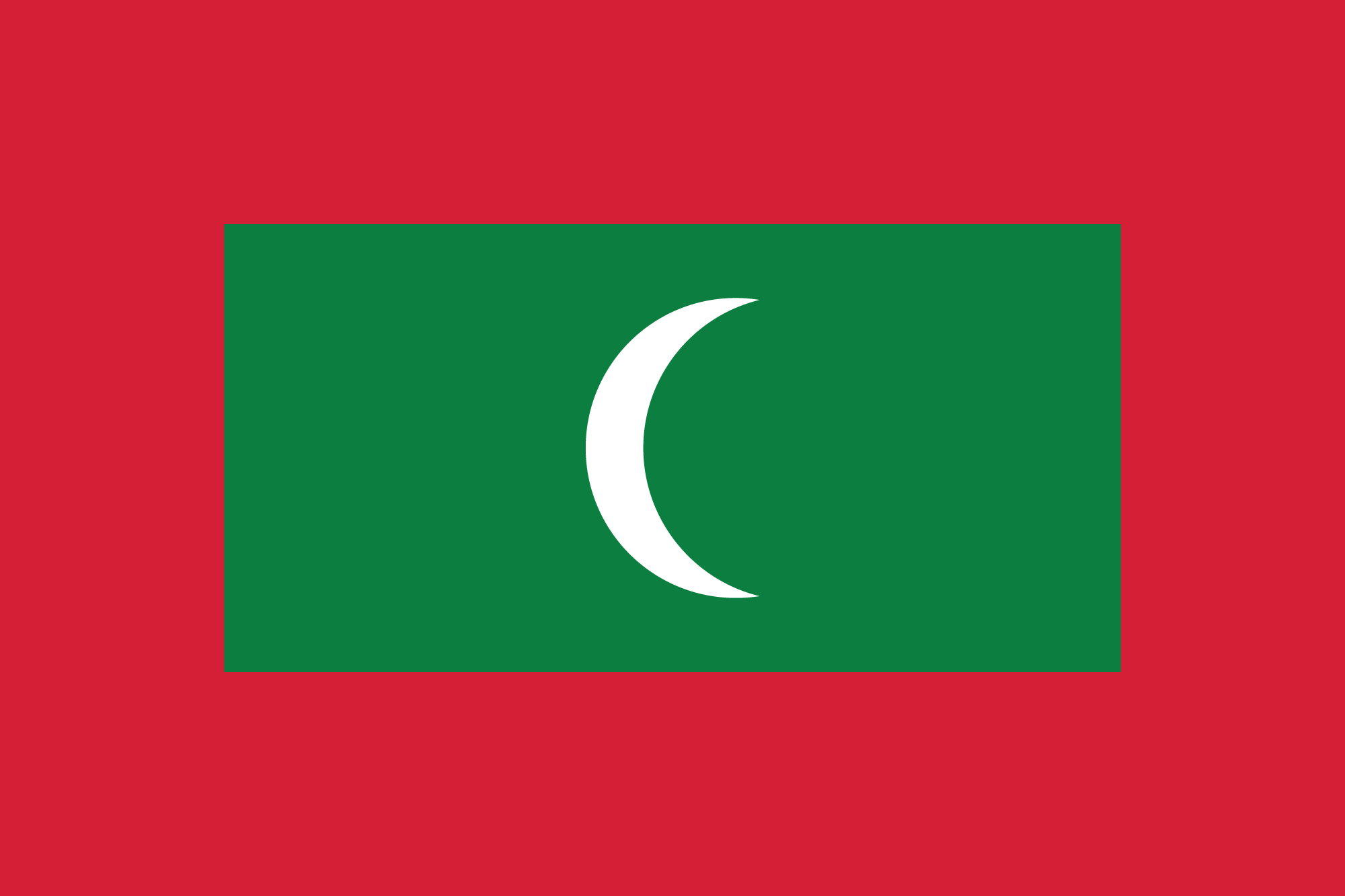 Maldives flag