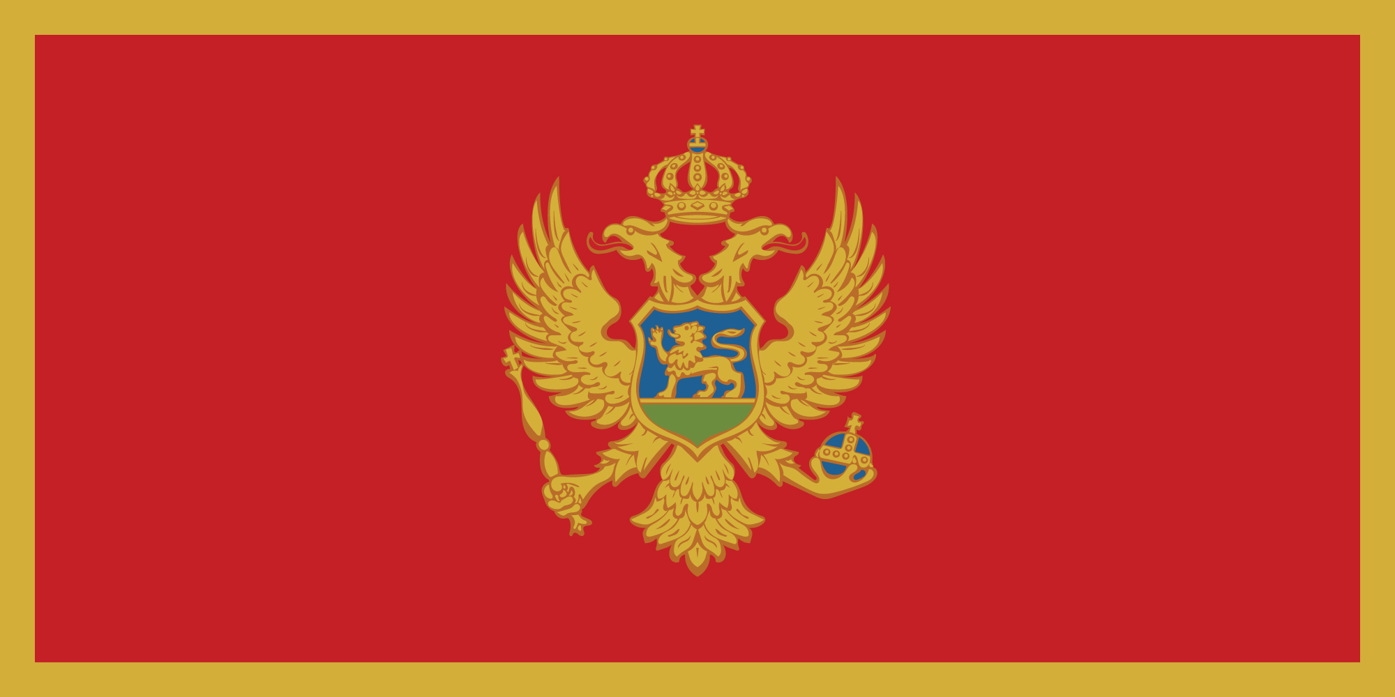 Montenegro flag