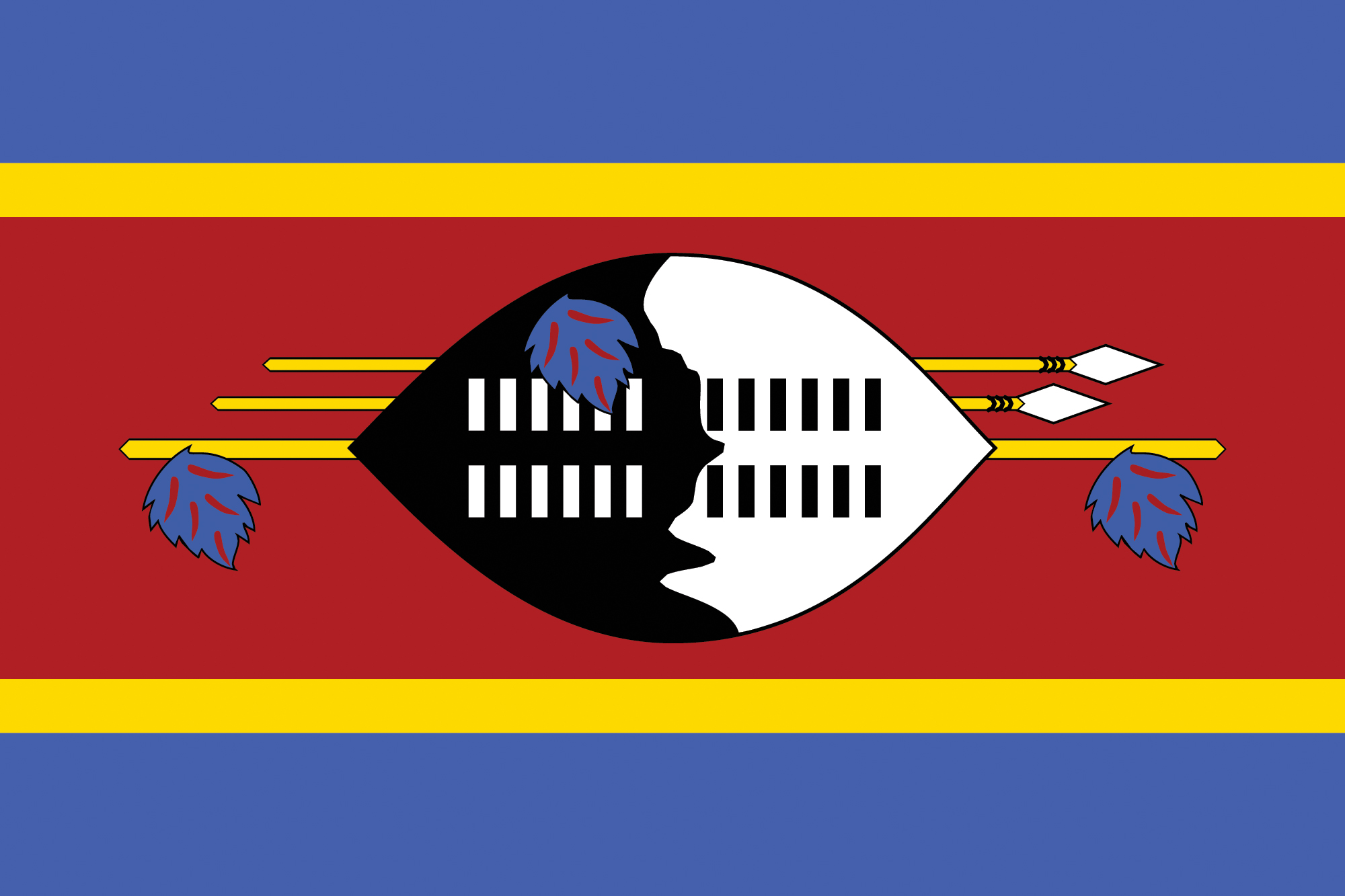 Eswatini flag