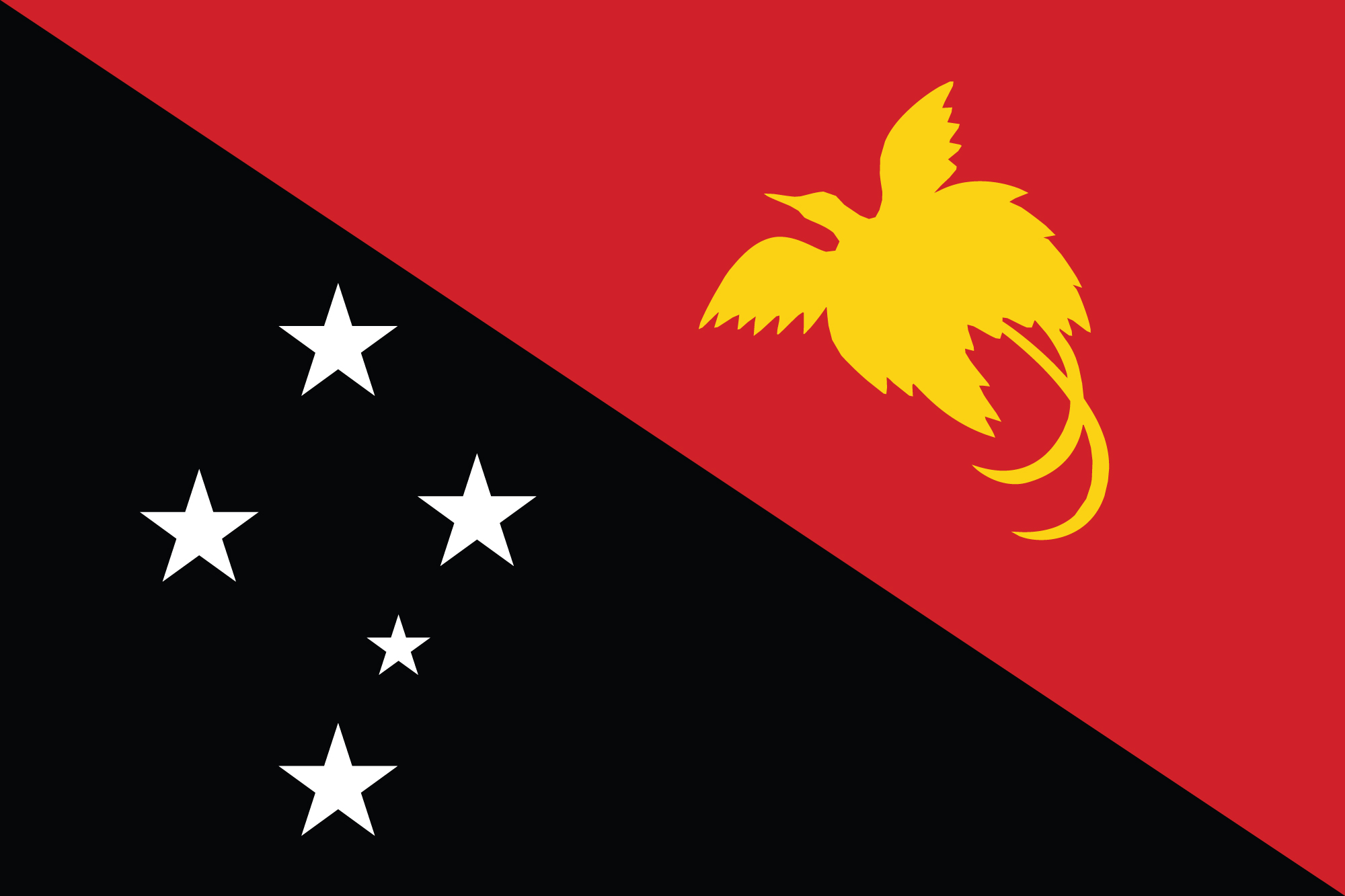 Papua New Guinea flag