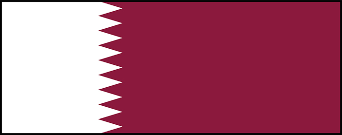 Qatar flag