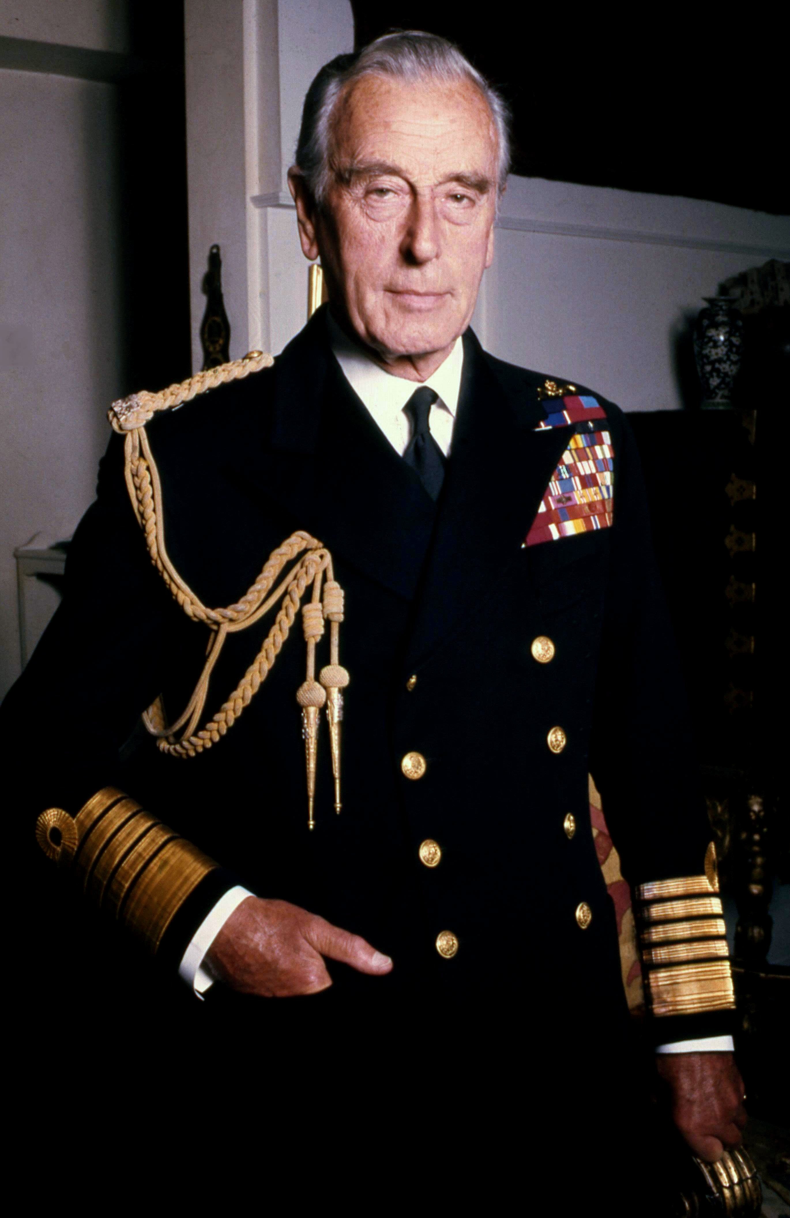 British statesman Louis Mountbatten