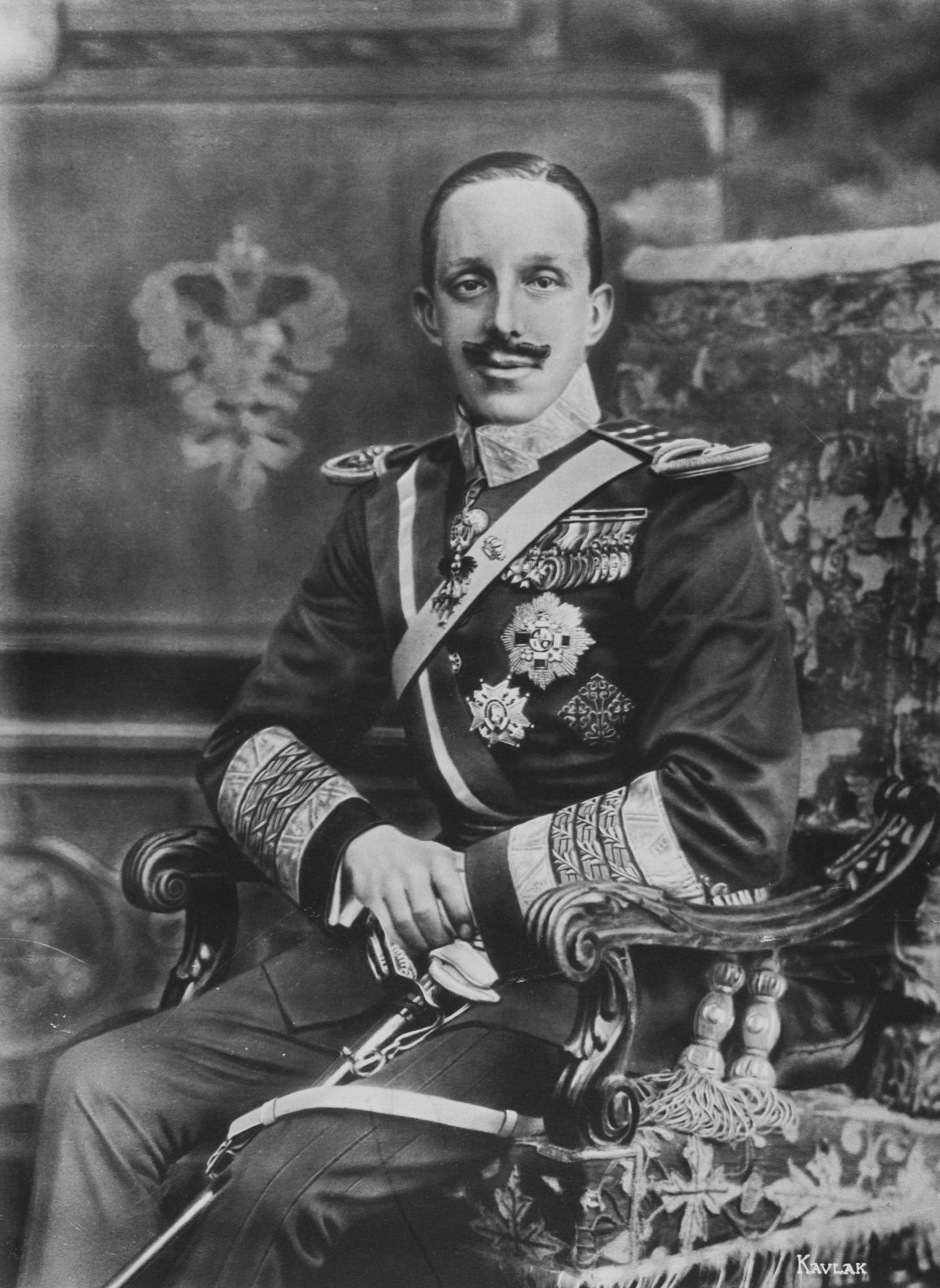 Alfonso XIII, king of Spain from 1902 to 1931