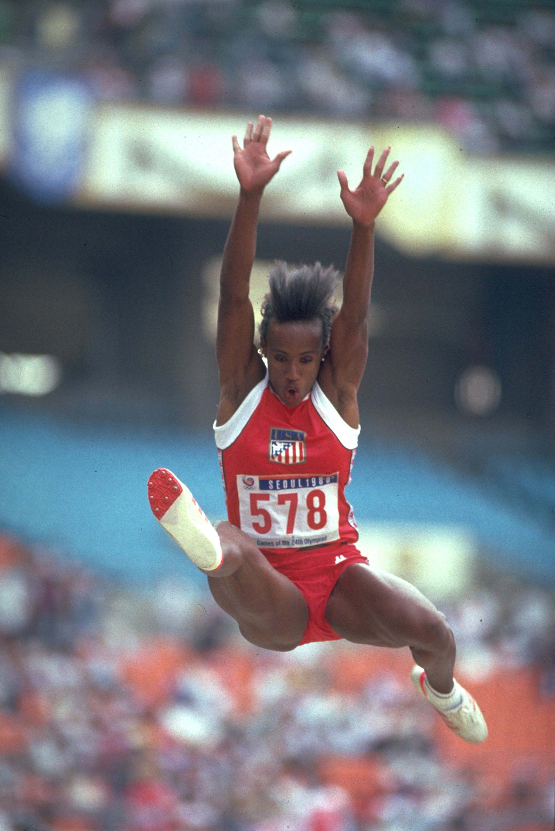 American athlete Jackie Joyner-Kersee