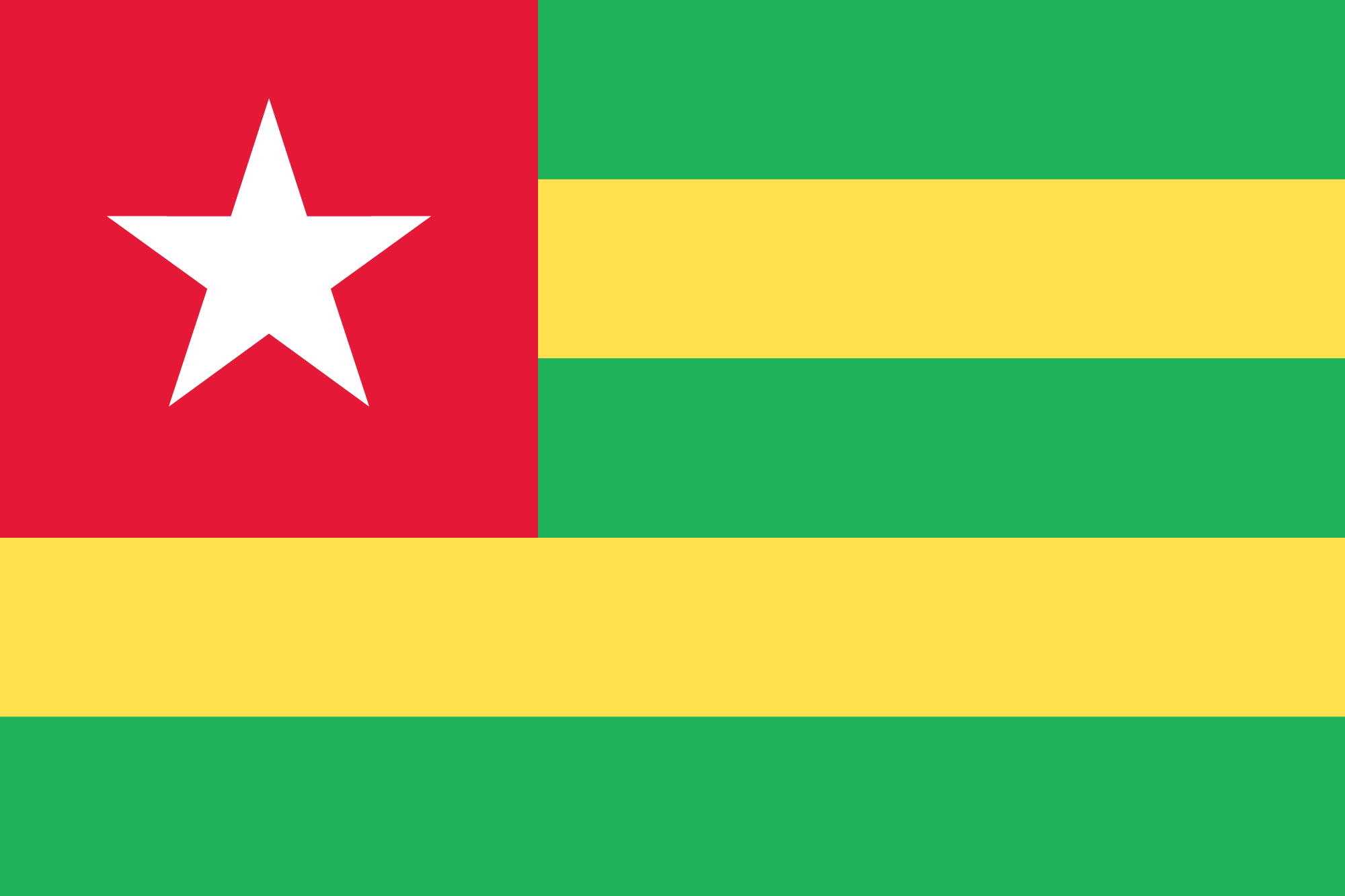 Togo flag