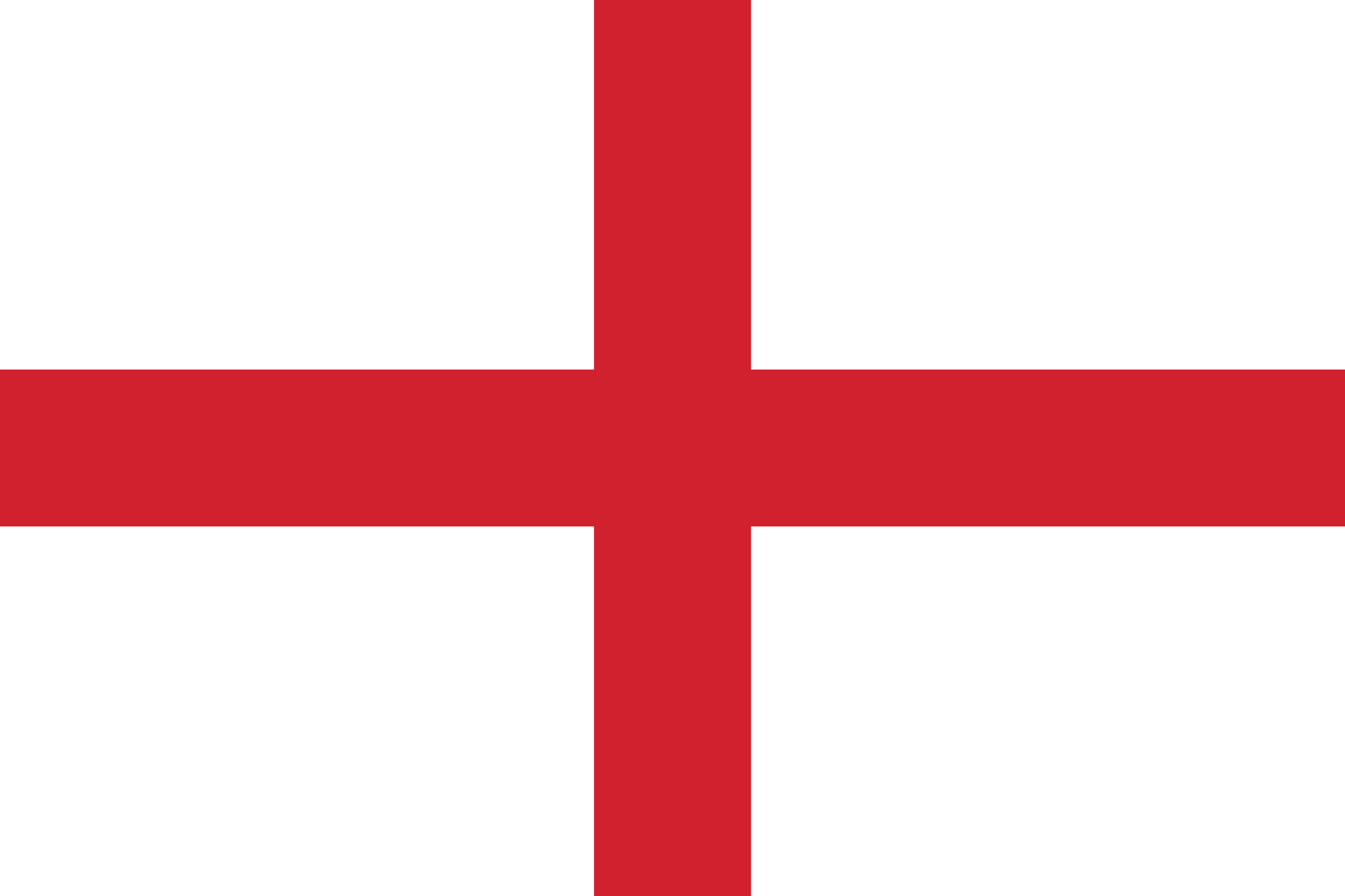 England's flag: St. George's Cross