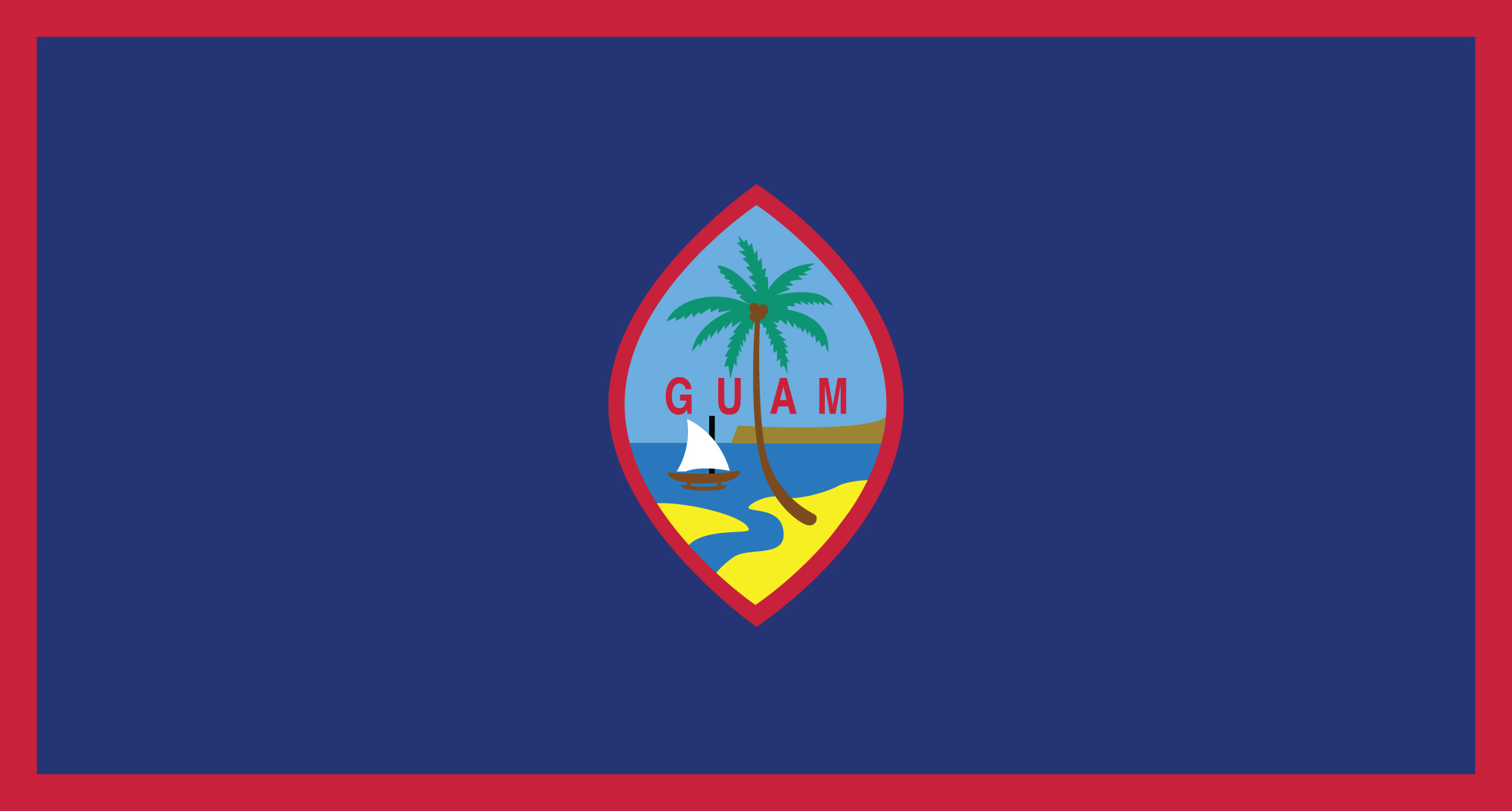 Guam flag