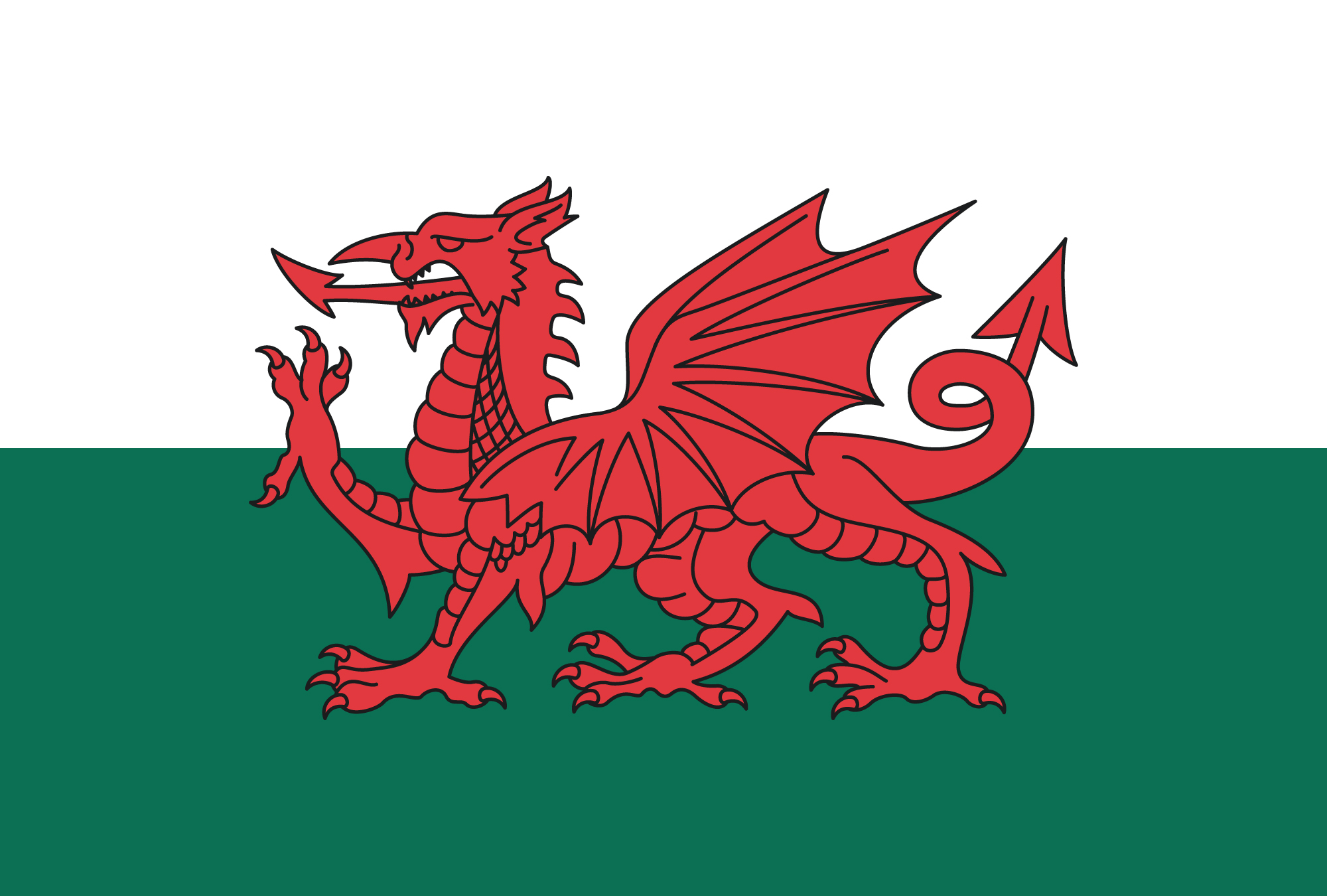 Wales flag